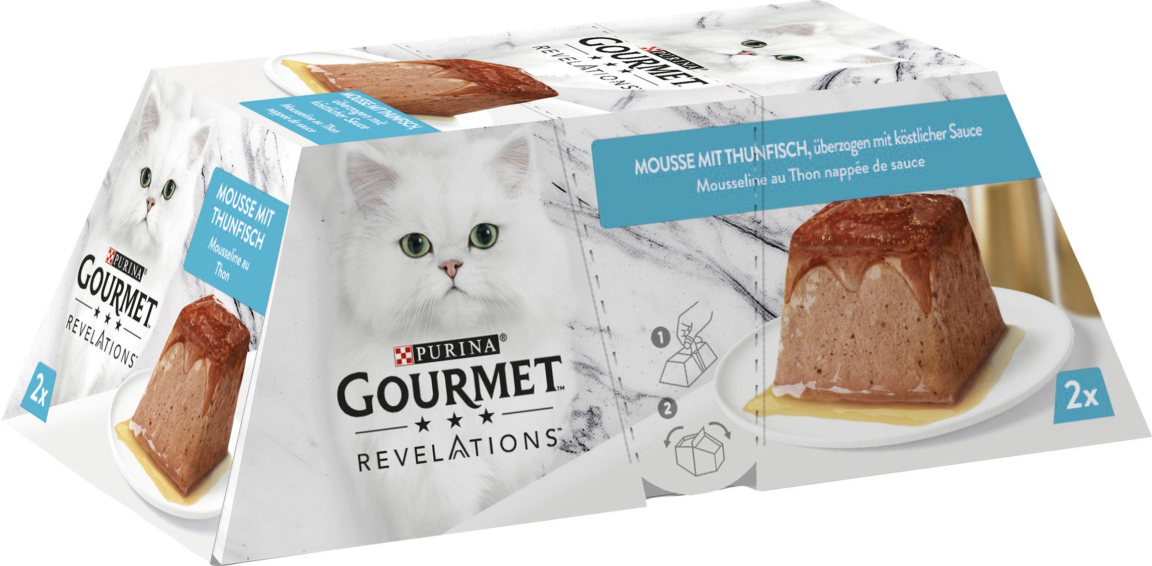 Produktbild PURINA GOURMET Revelations Mousse mit Thunfisch 5 von 6