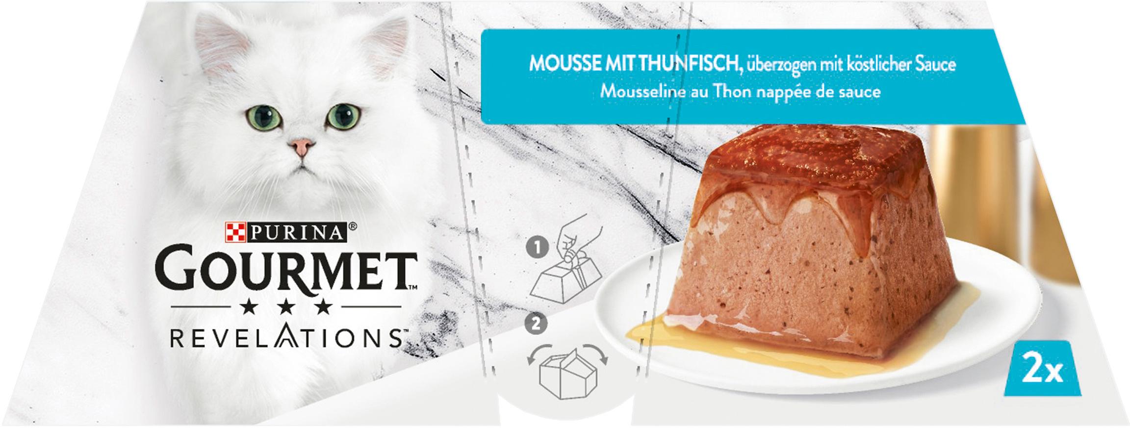 PURINA GOURMET Revelations Mousse mit Thunfisch