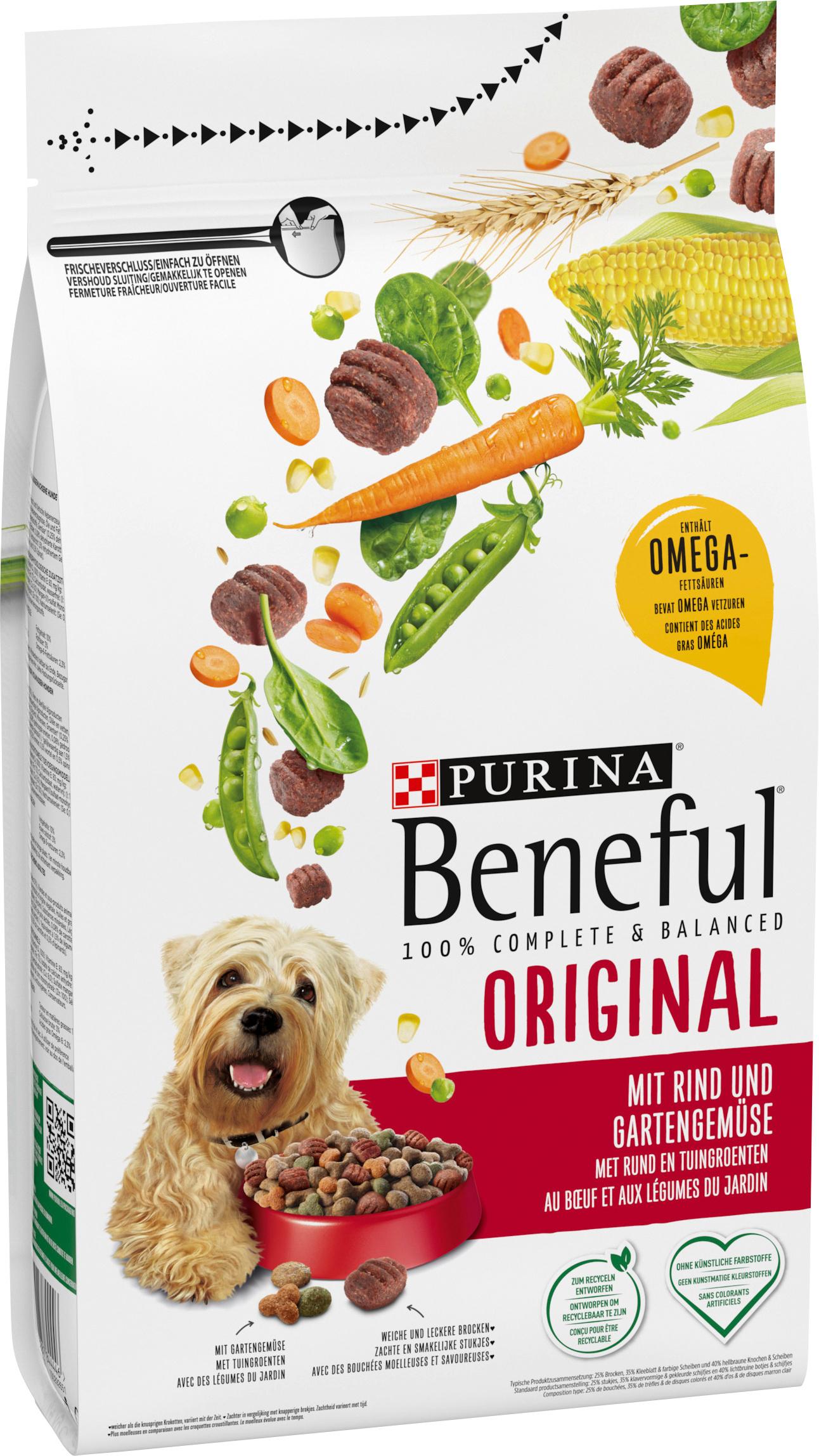 Produktbild PURINA BENEFUL Original mit Rind&Gemüse 3 von 6
