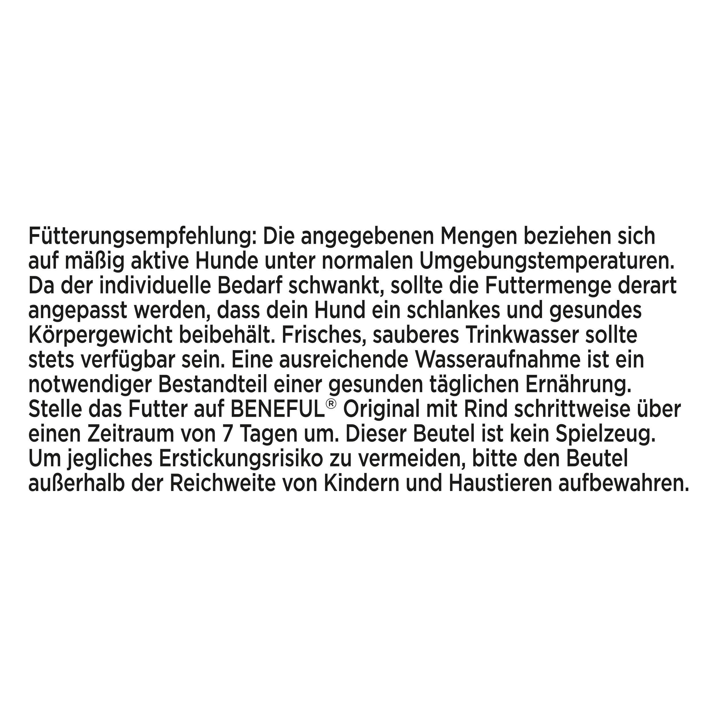 Produktbild PURINA BENEFUL Original mit Rind&Gemüse 6 von 6
