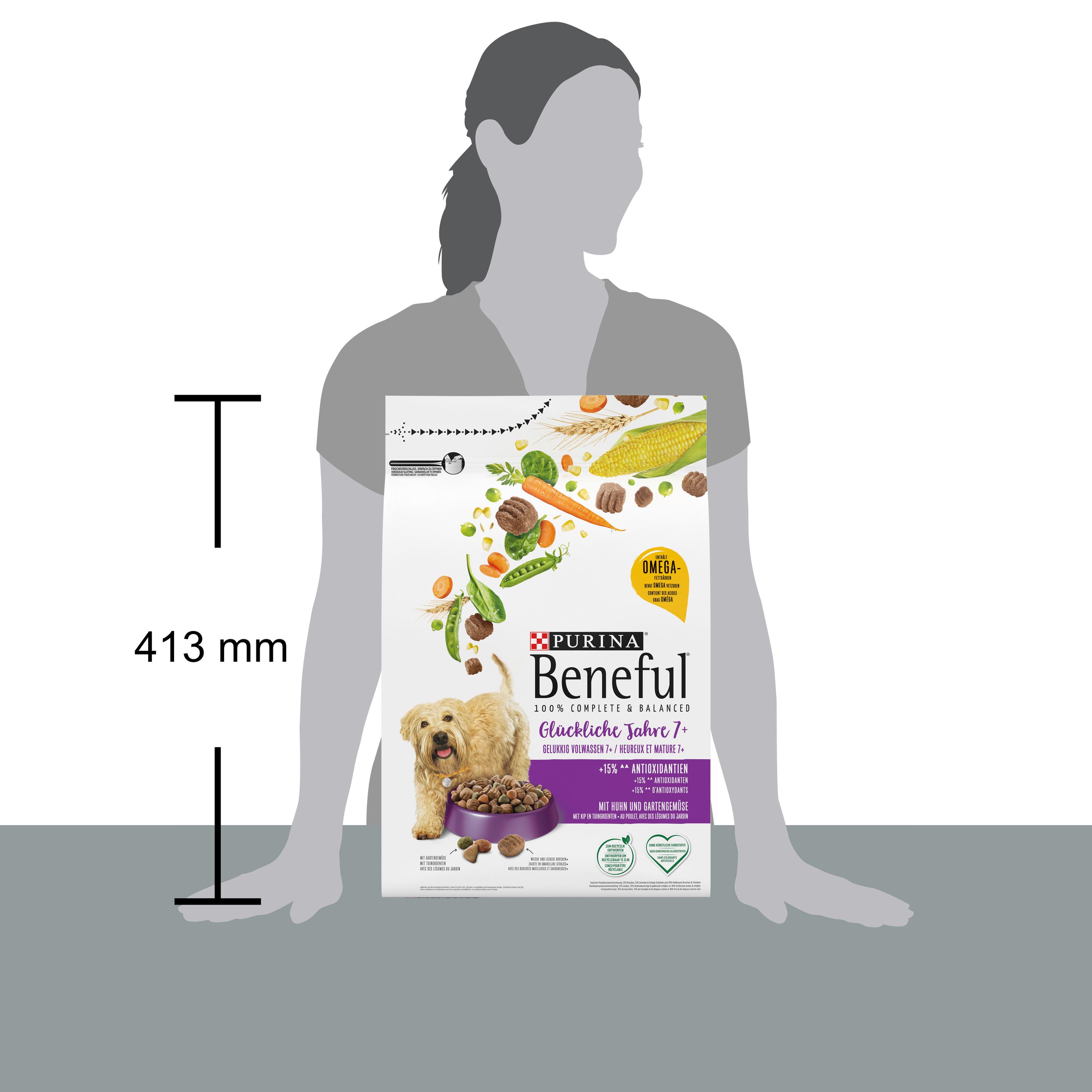 Produktbild PURINA BENEFUL Gleuckliche Jahre 7+ mit Huhn&Gartengemüse 2,8 kg 3 von 6