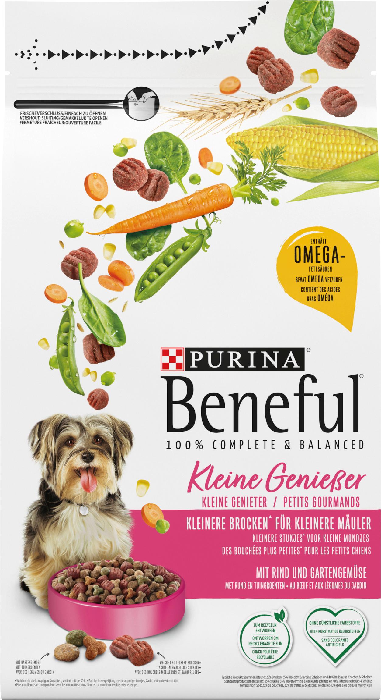 PURINA BENEFUL Kleine Geniesser mit Rind 1.4kg