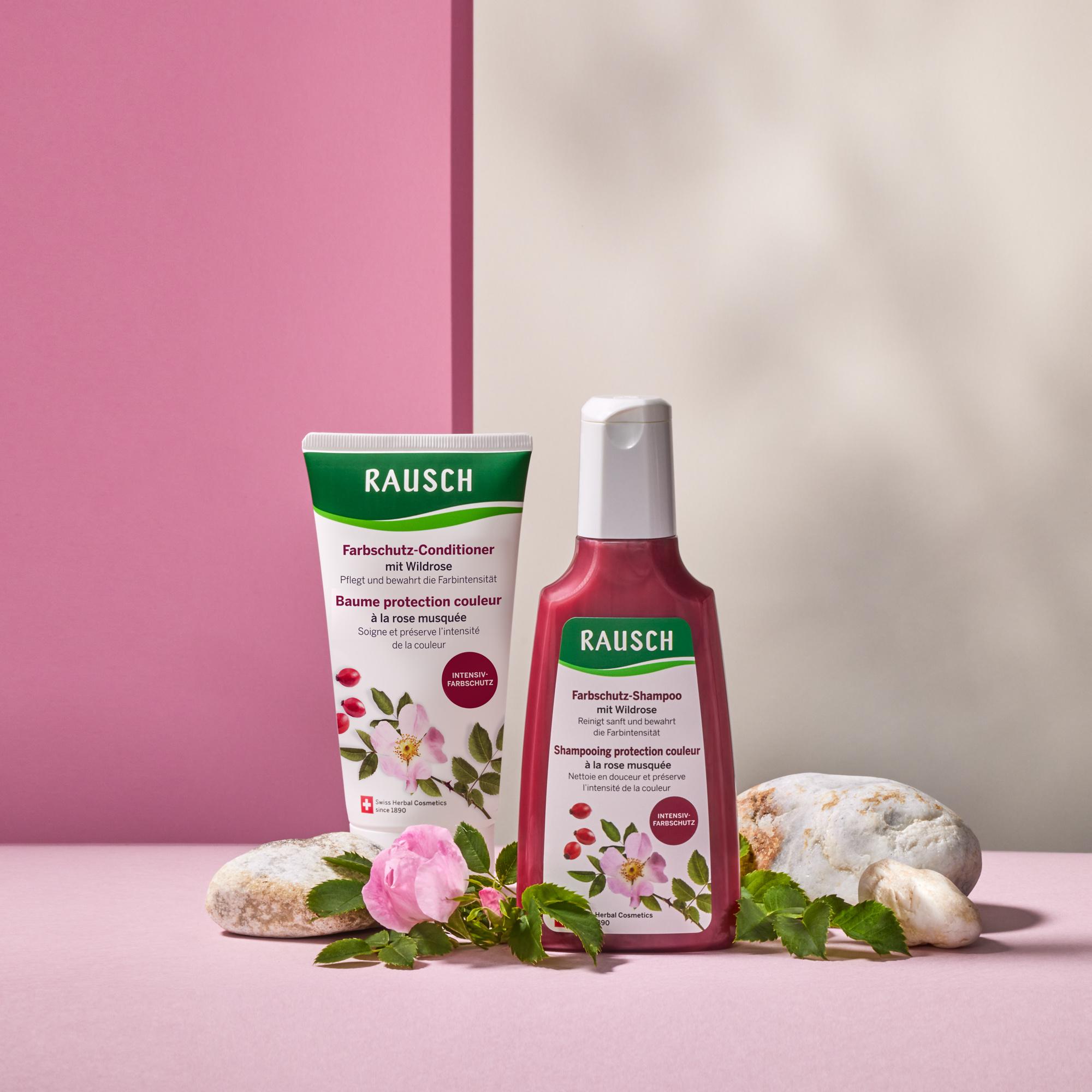 Produktbild RAUSCH Farbschutz-Shampoo mit Wildrose 5 von 6