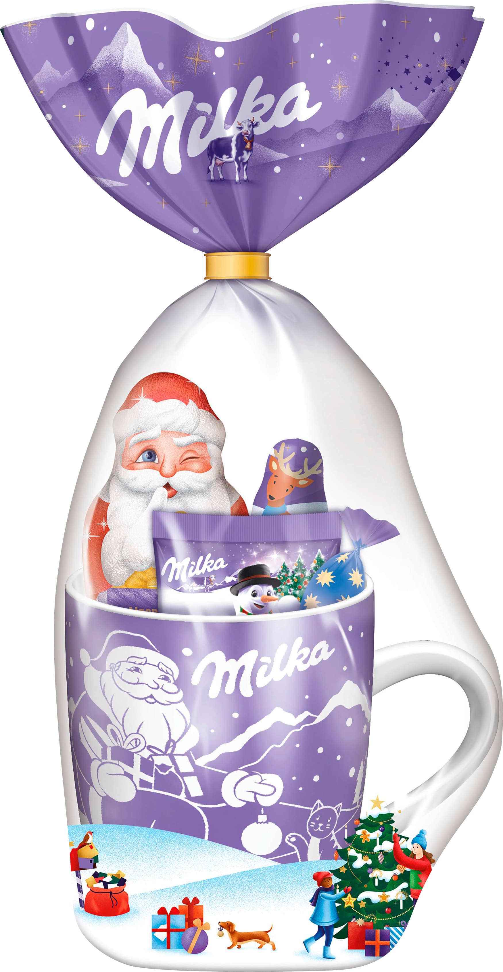 Milka Weihnachtsmix Tasse