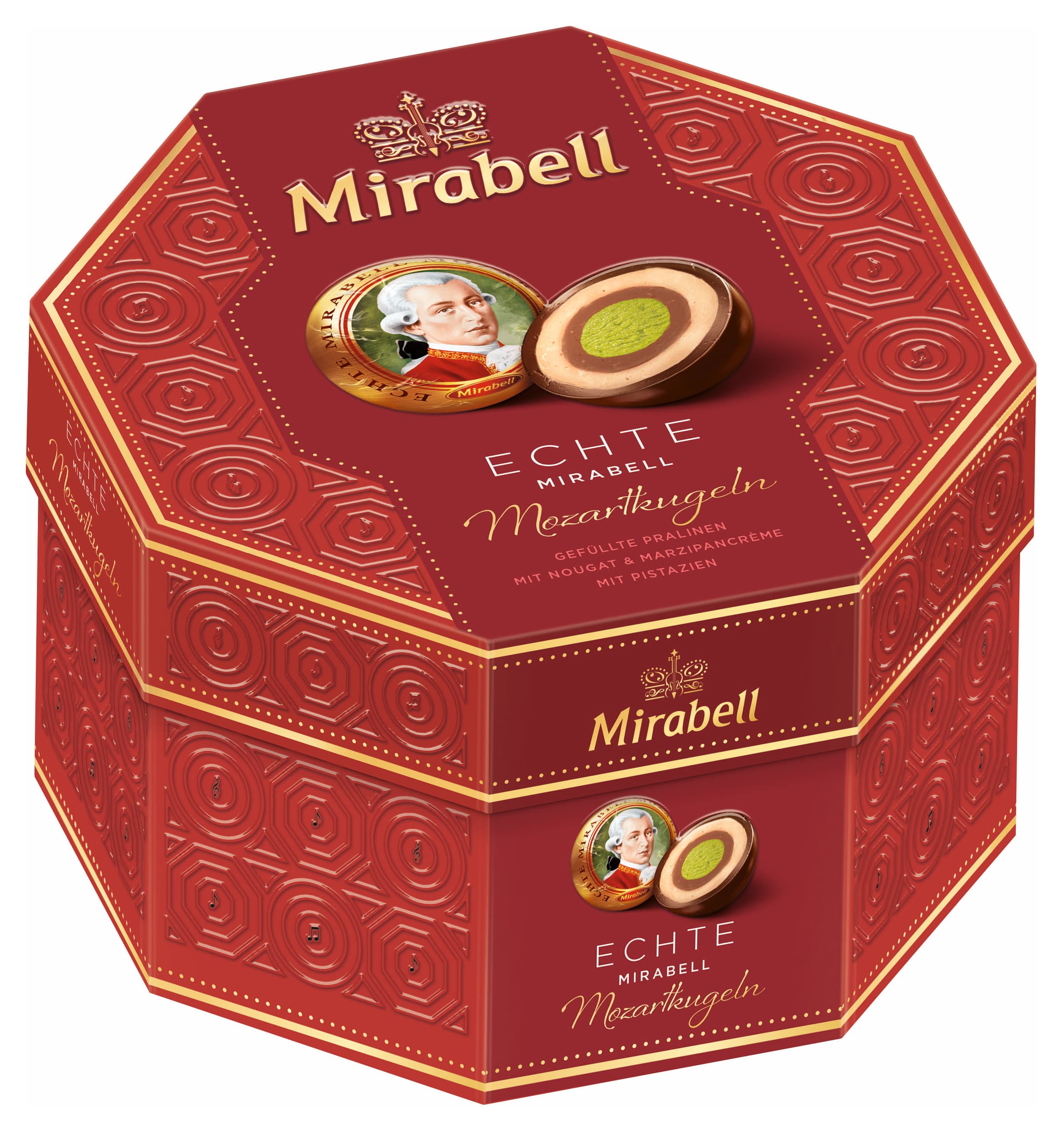 Mirabell Mozartkugeln Kartondose