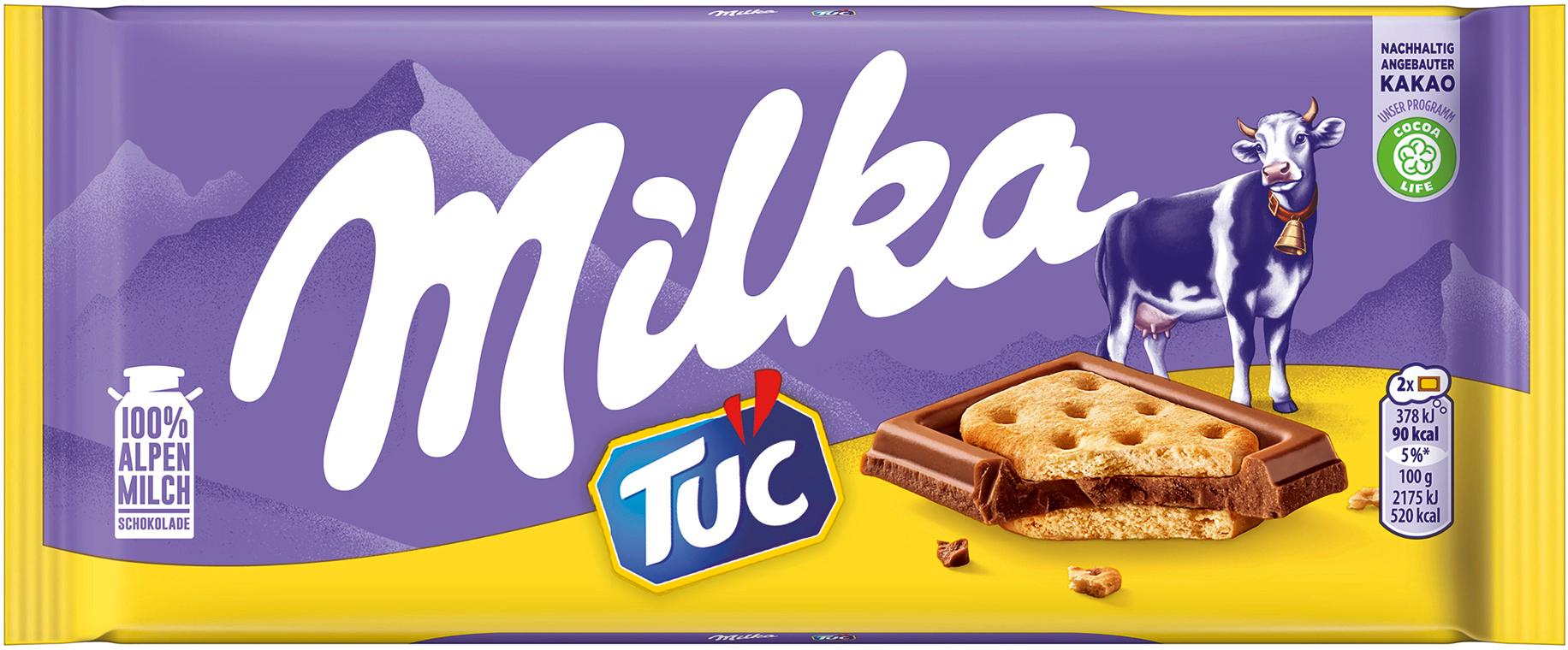 Milka Schokoladentafel TUC
