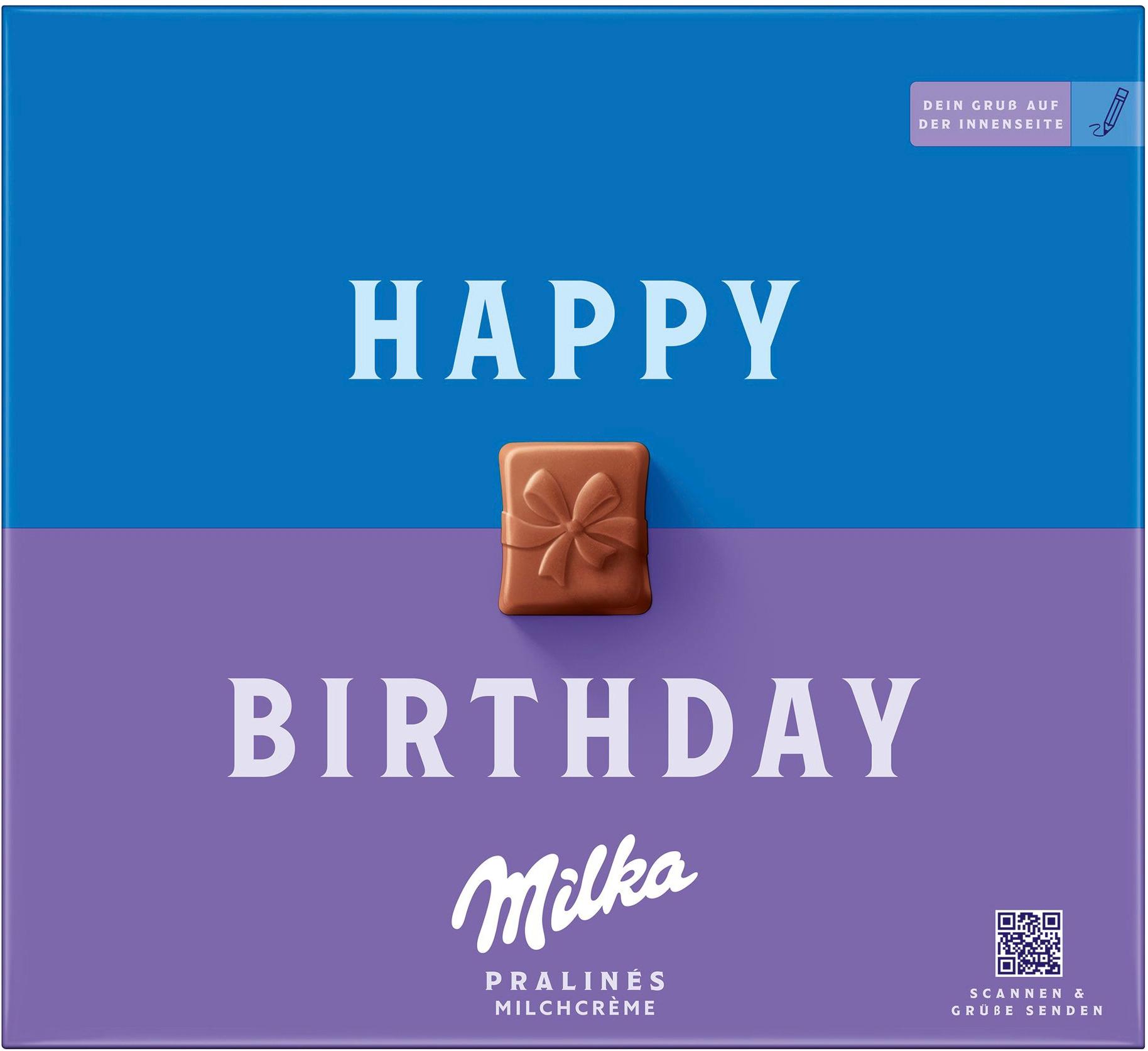 Milka Schokoladen Stückchen Milch Creme