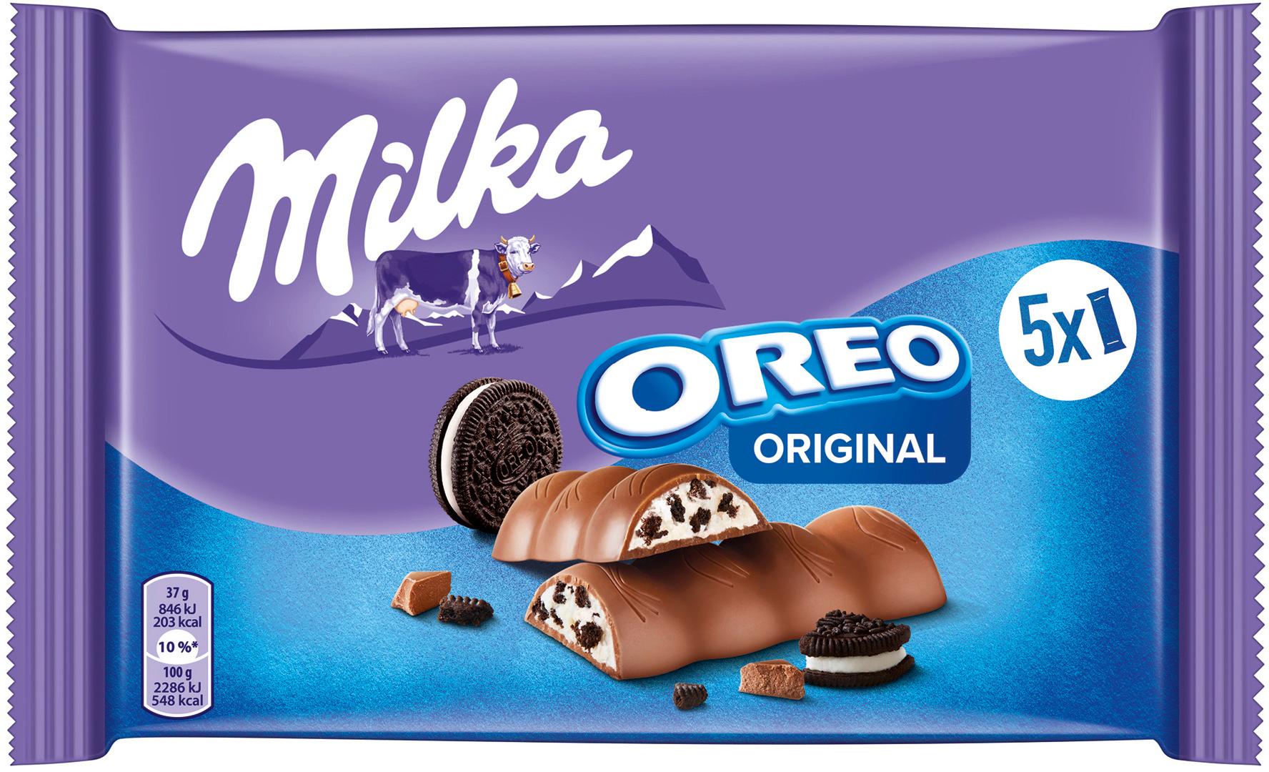 Milka Schokladen Riegel Oreo