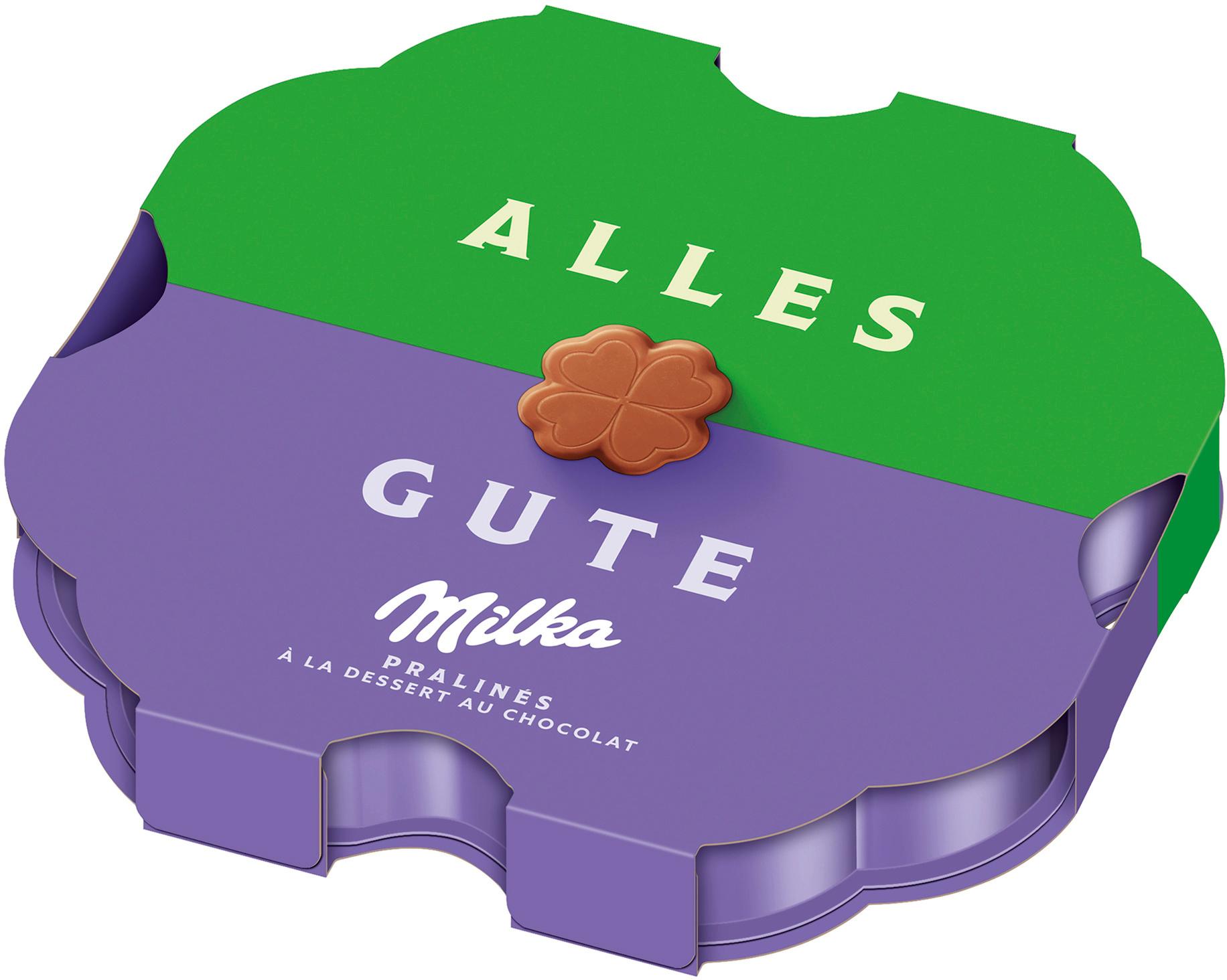 Produktbild Milka Alles Gute Schokoladen Stückchen Schoko Creme 2 von 2