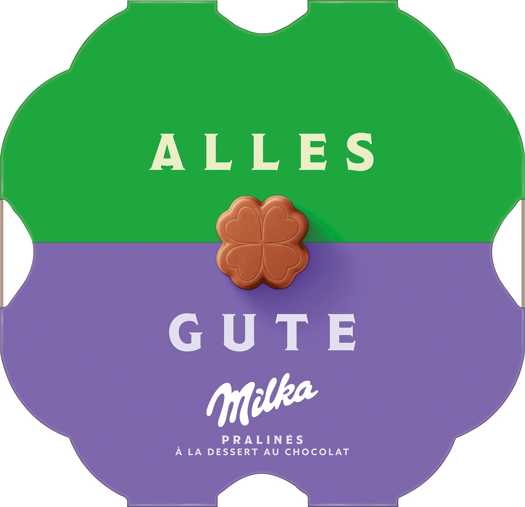 Milka Alles Gute Schokoladen Stückchen Schoko Creme