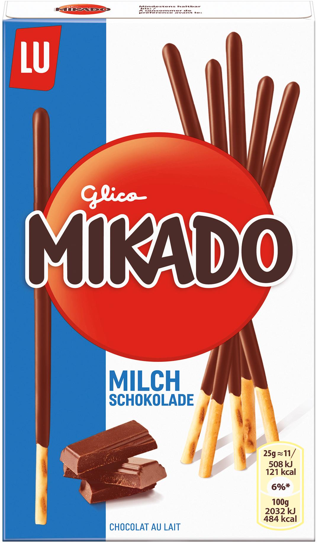 Mikado Sticks Milch-Schokolade