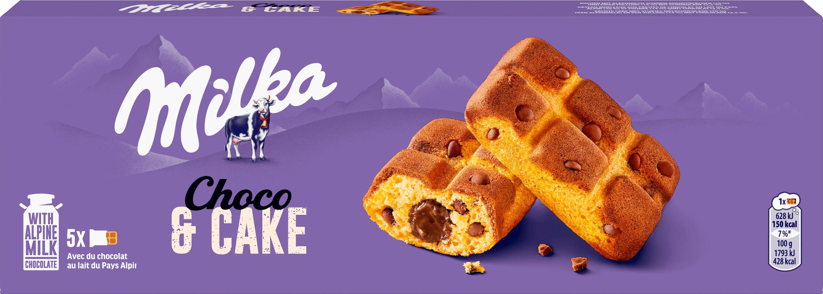 Milka Cake and Choc