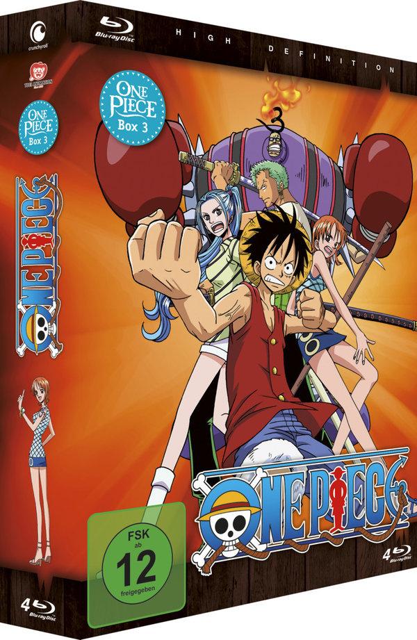 One Piece - Die TV-Serie - 2. und 3. Staffel - Box 3  [4 BRs]