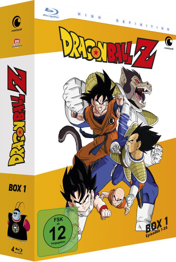 Dragonball Z - TV-Serie - Vol.1 (Episoden 1-35)  [4 BRs]
