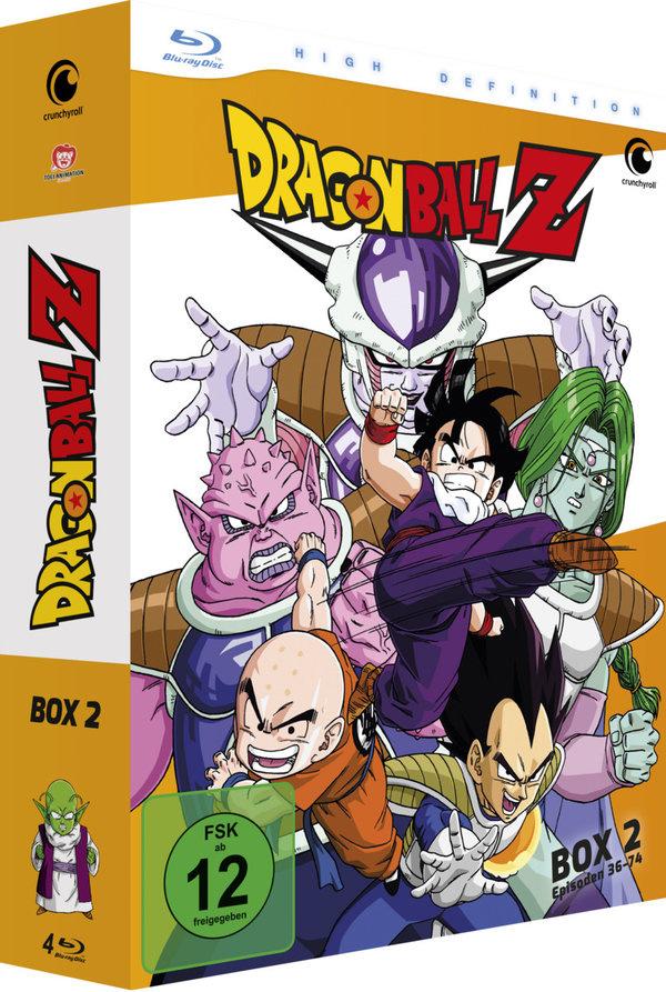 Dragonball Z - TV-Serie - Vol.2 (Episoden 36-74)  [4 BRs]