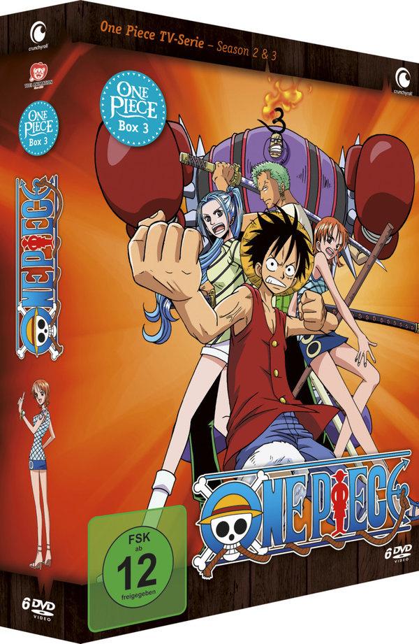 One Piece - Die TV-Serie - 2. und 3. Staffel - Box 3 - NEU  [4 DVDs]