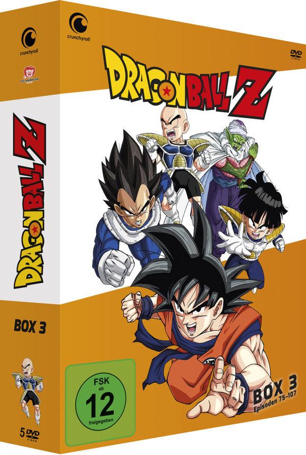 Dragonball Z - TV-Serie - Box 3 (Episoden 75-107)  [5 DVDs]