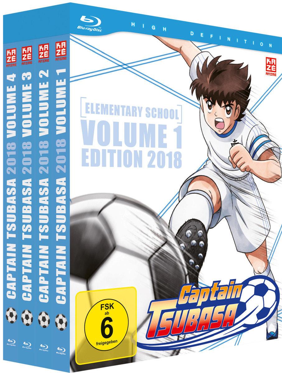 Captain Tsubasa 2018 - Gesamtausgabe - Bundle - Vol.1-4  [8 BRs]