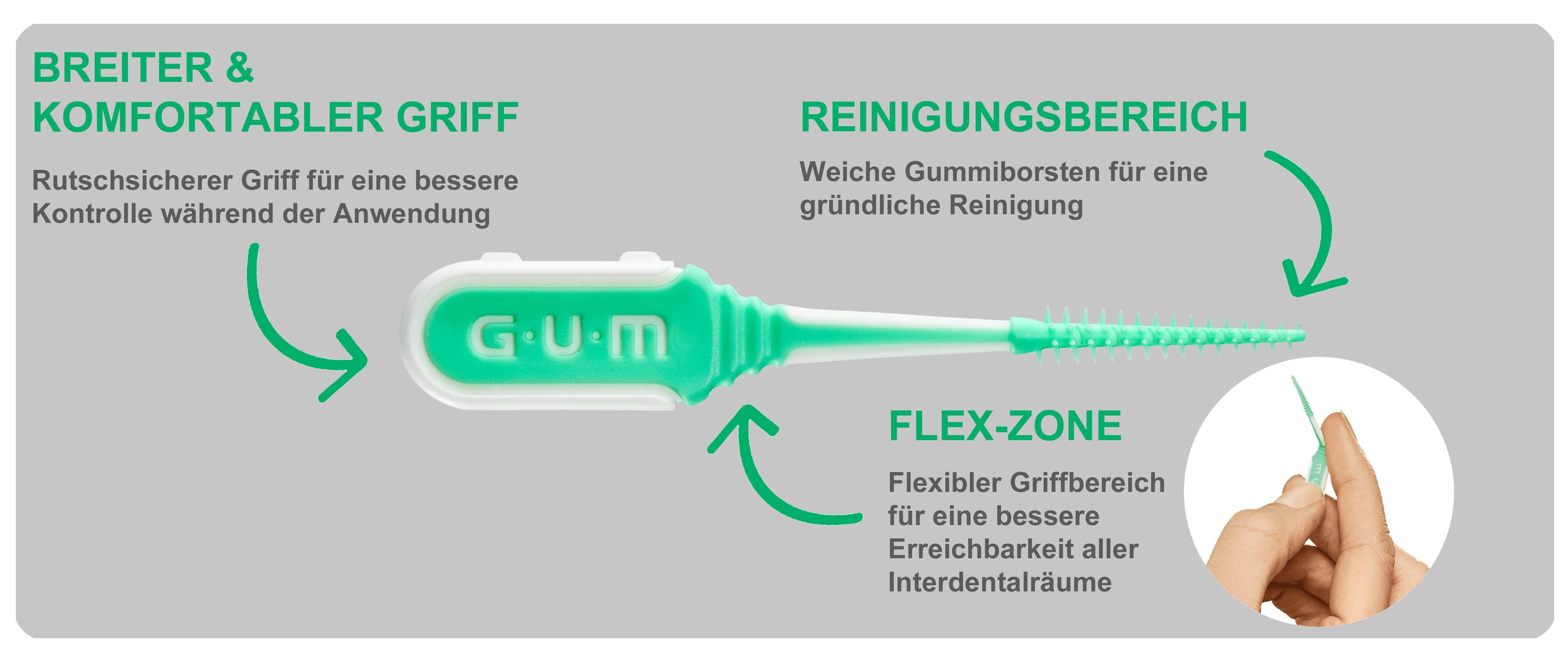 Produktbild GUM SOFT-PICKS MINTY 2 von 5
