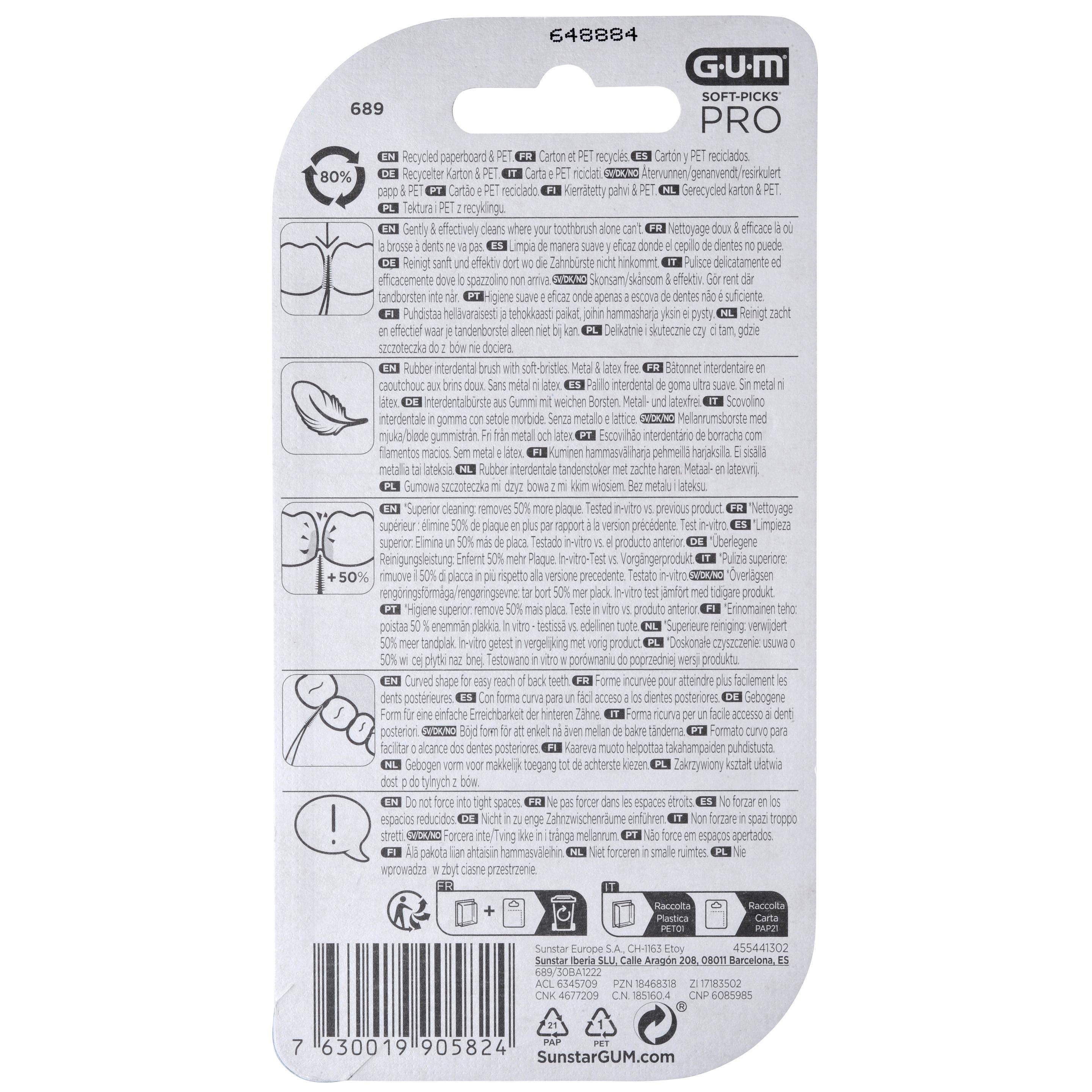 Produktbild GUM® SOFT-PICKS® PRO small 2 von 4