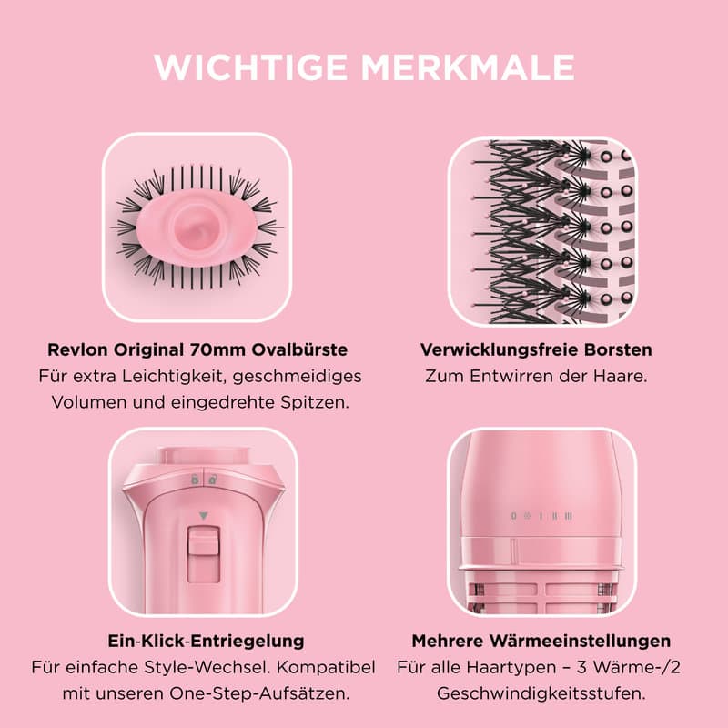 REVLON Haartrockner One-Step™ Volumiser Glow