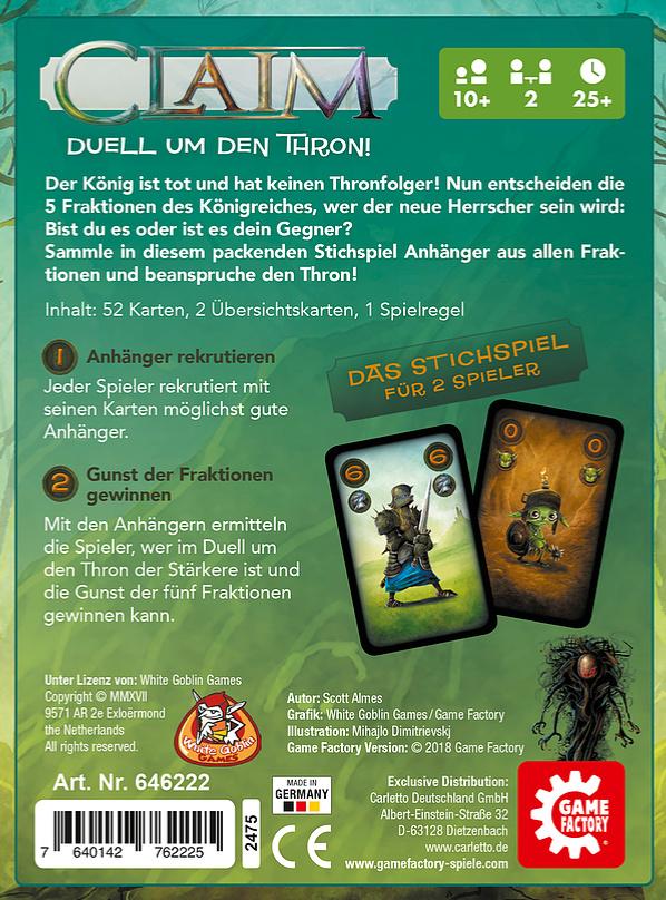 Produktbild Game Factory - Claim - Duell um den Thron! 2 von 3
