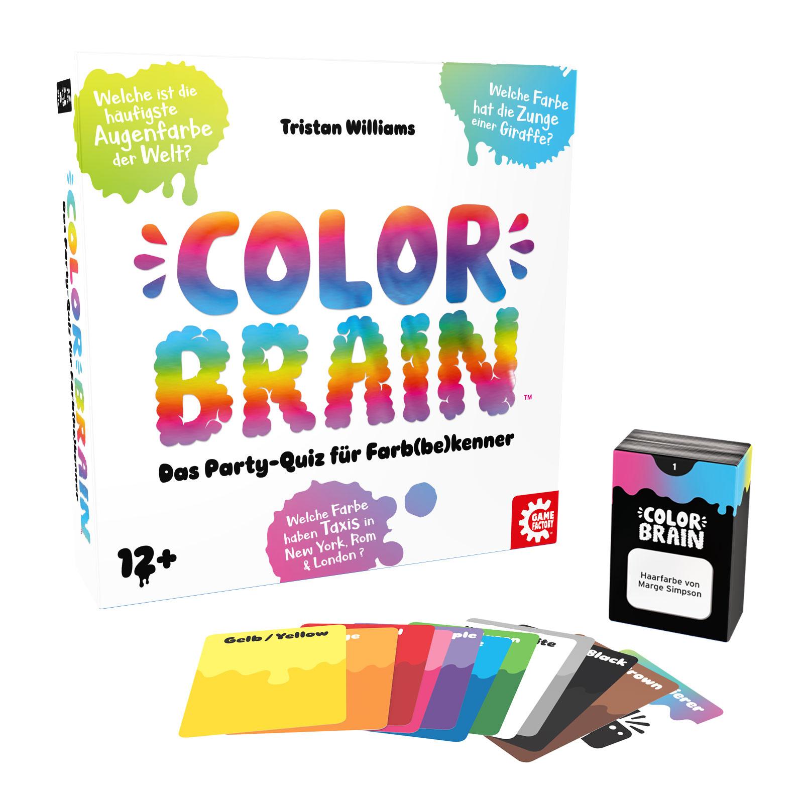 Produktbild Game Factory - Color Brain - Das Party-Quiz für Farb(be)kenner 4 von 7