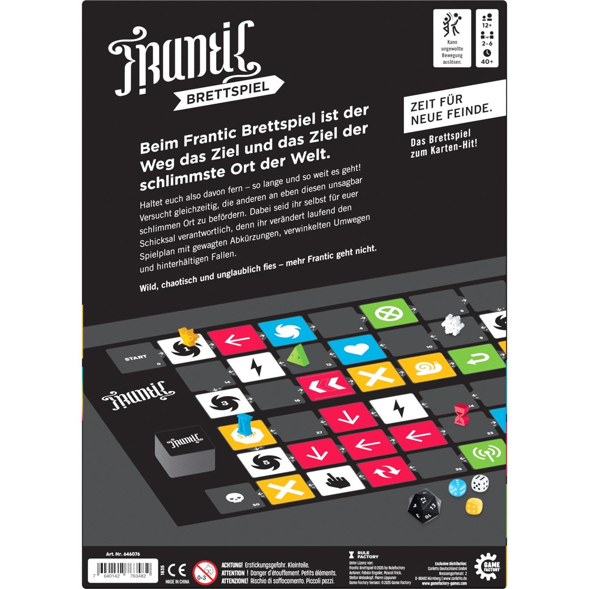 Produktbild GAME FACTORY FRANTIC - Brettspiel (d) 4 von 6