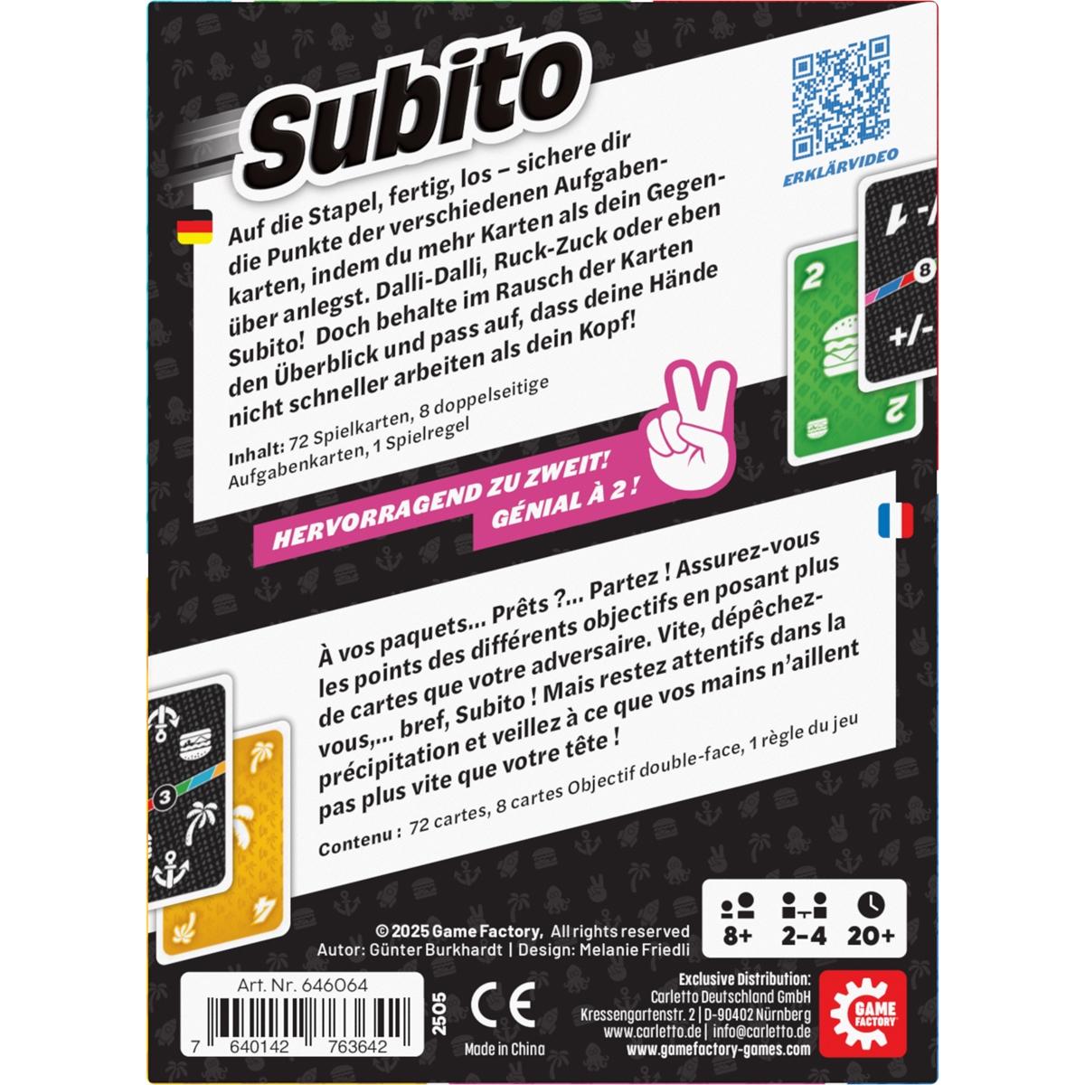 Produktbild GAME FACTORY Subito (d,f) 4 von 6