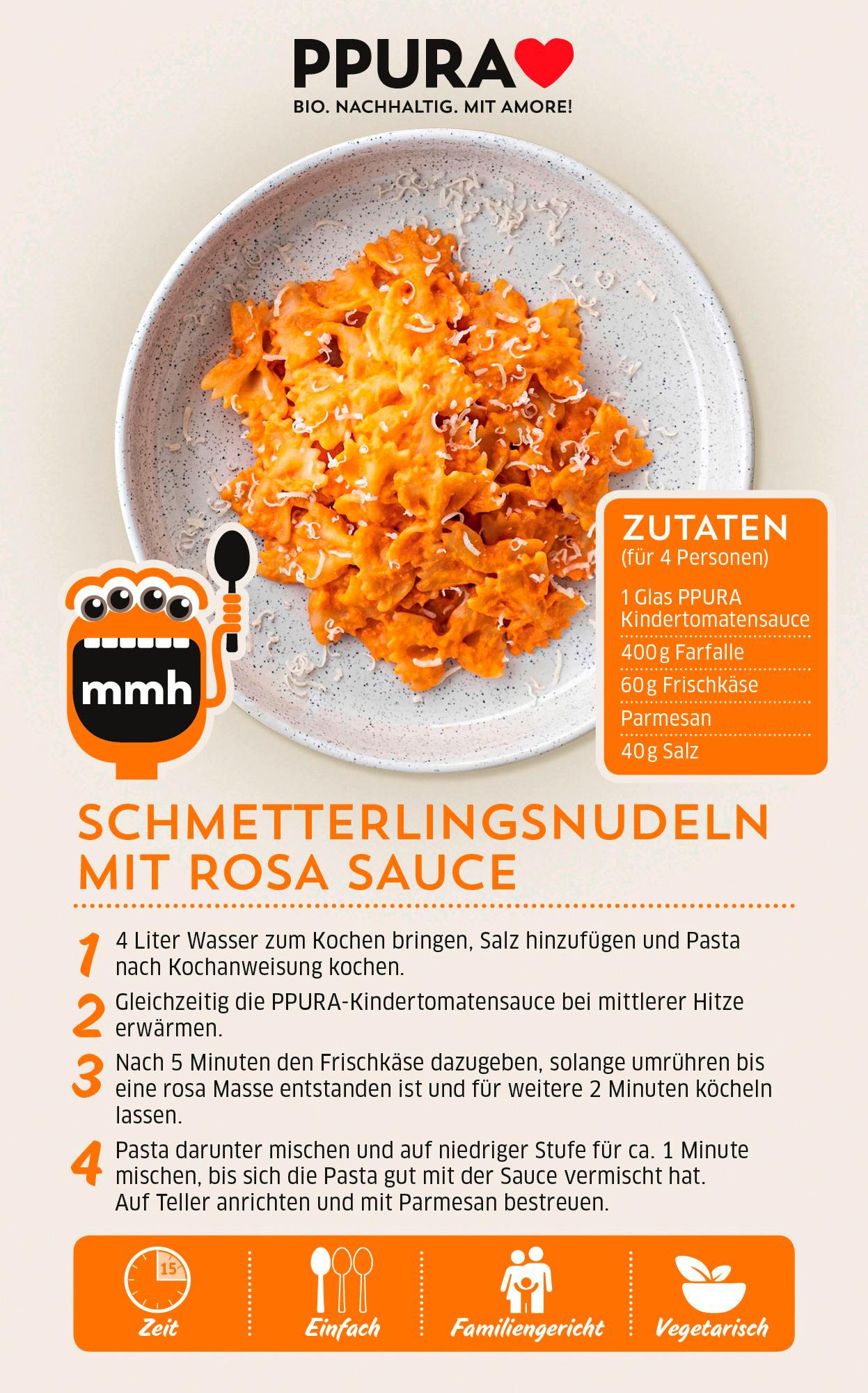 Produktbild PPURA Bio Tomatensauce für Kinder ohne Zuckerzusatz, 100% natürlich 5 von 6
