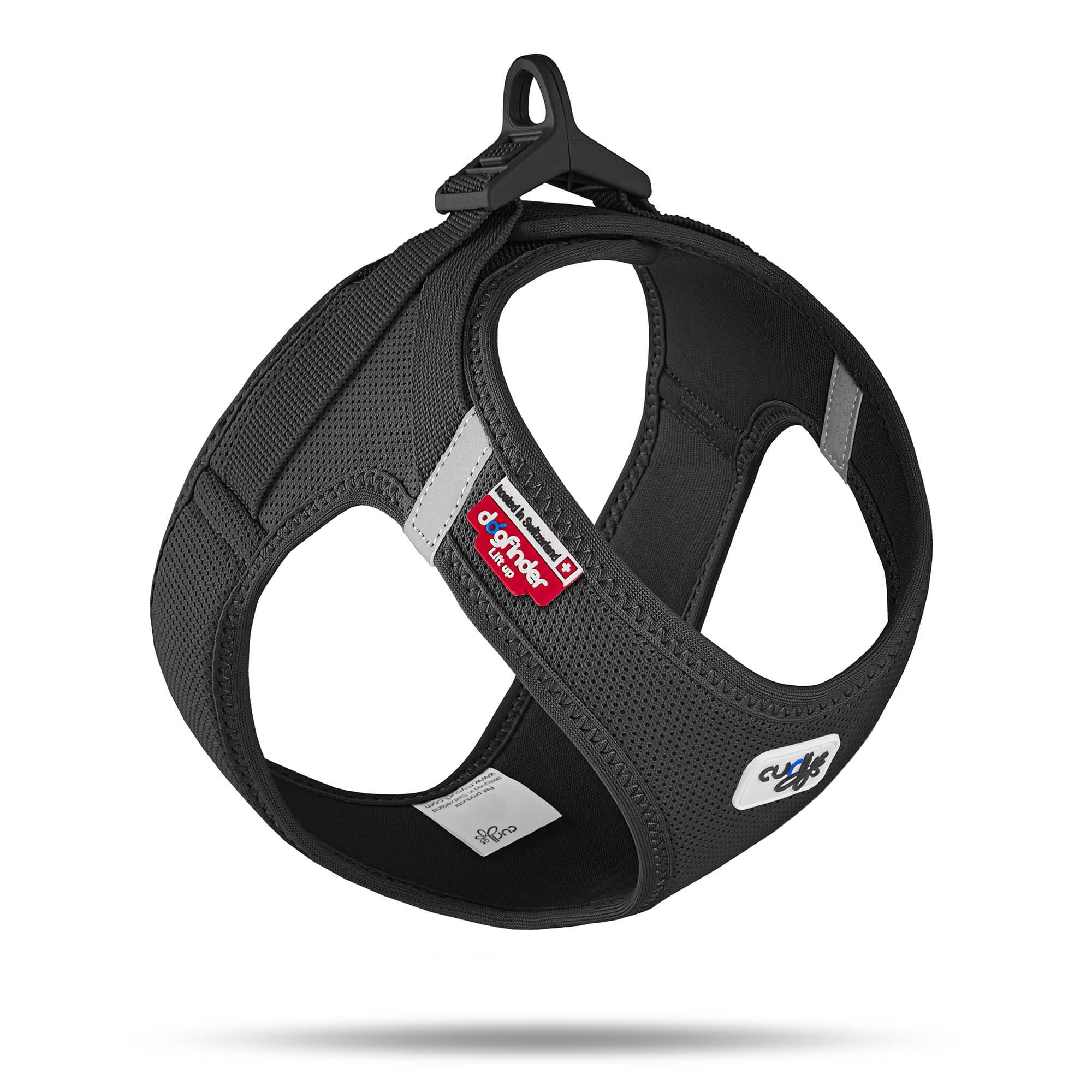 Curli Clasp Vest Geschirr Air-Mesh schwarz S