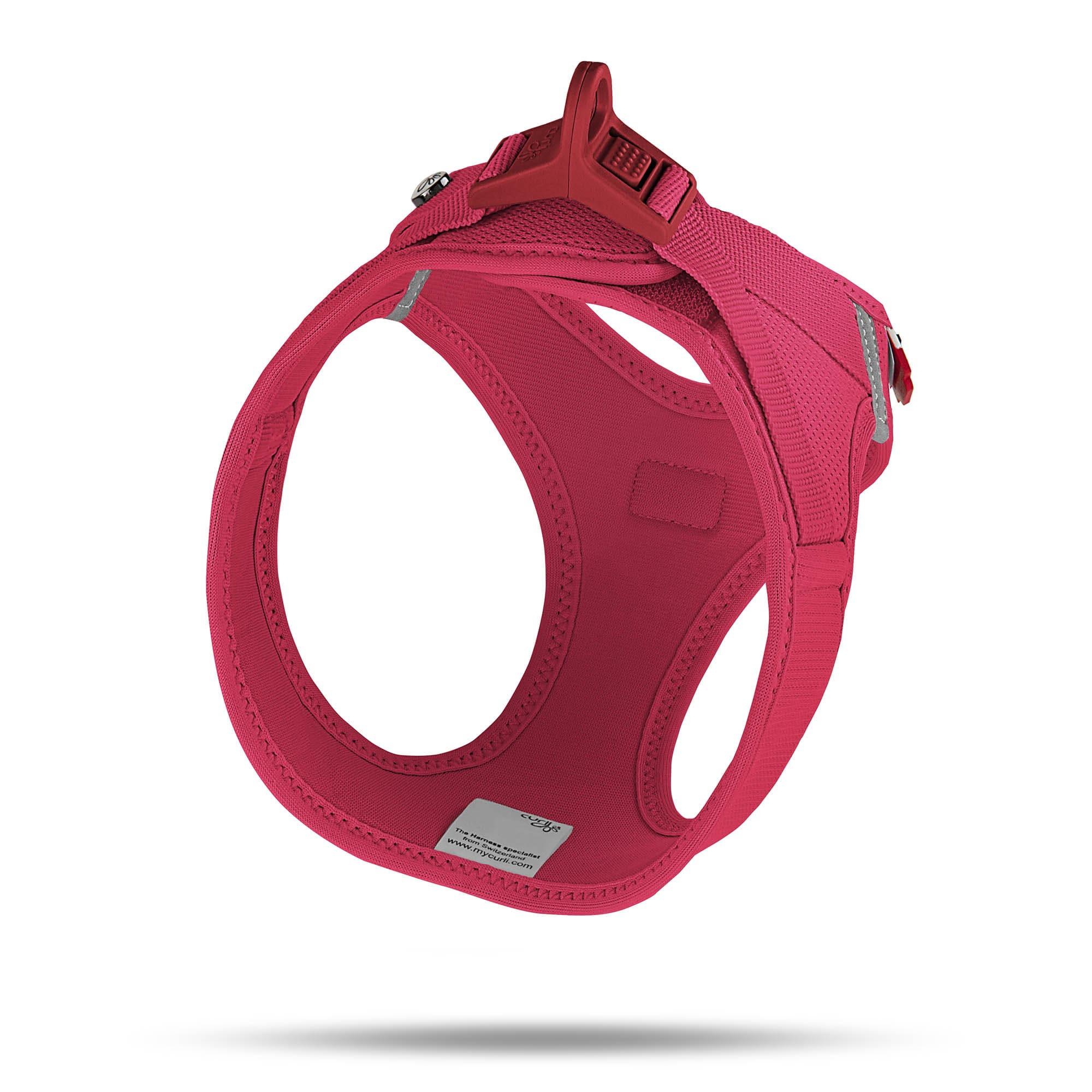 Produktbild Curli Clasp Vest Geschirr Air-Mesh rot S 2 von 3
