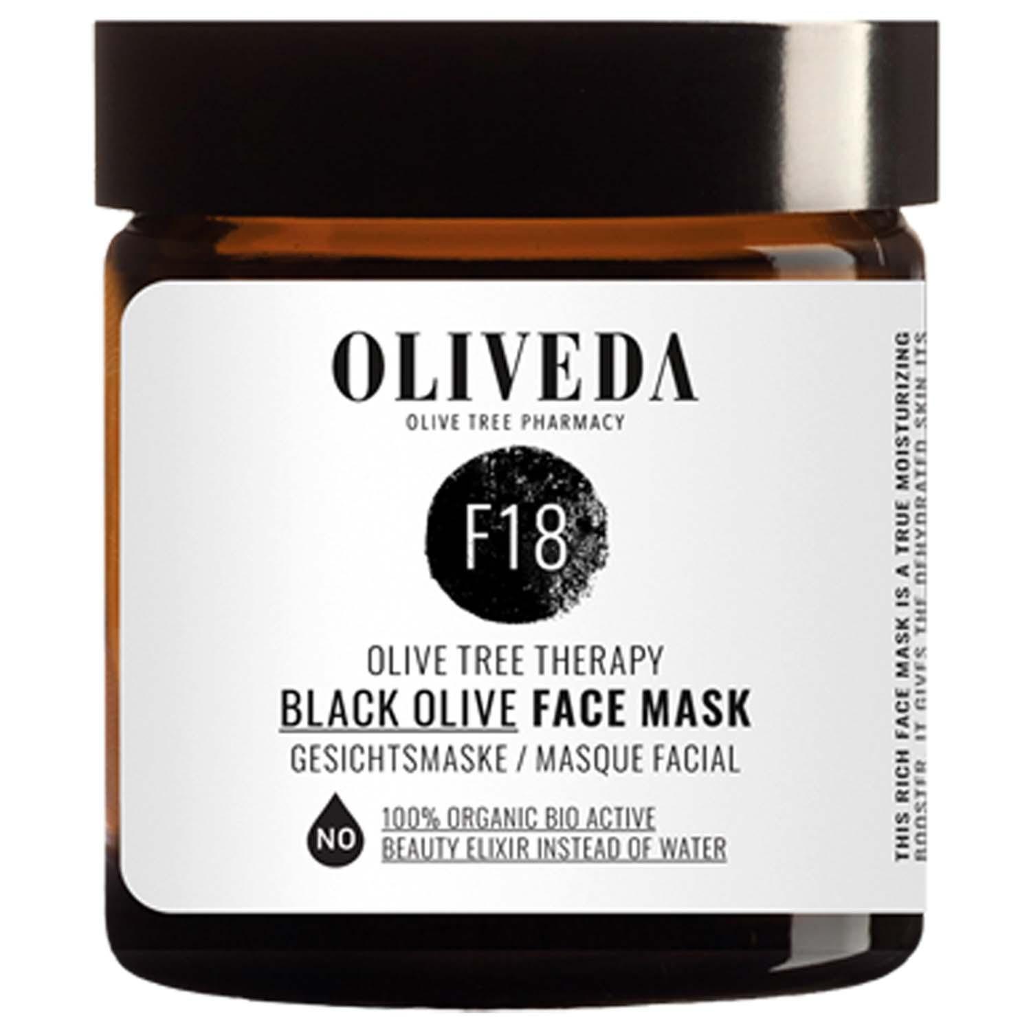 OLIVEDA Maske von schwarzen Oliven