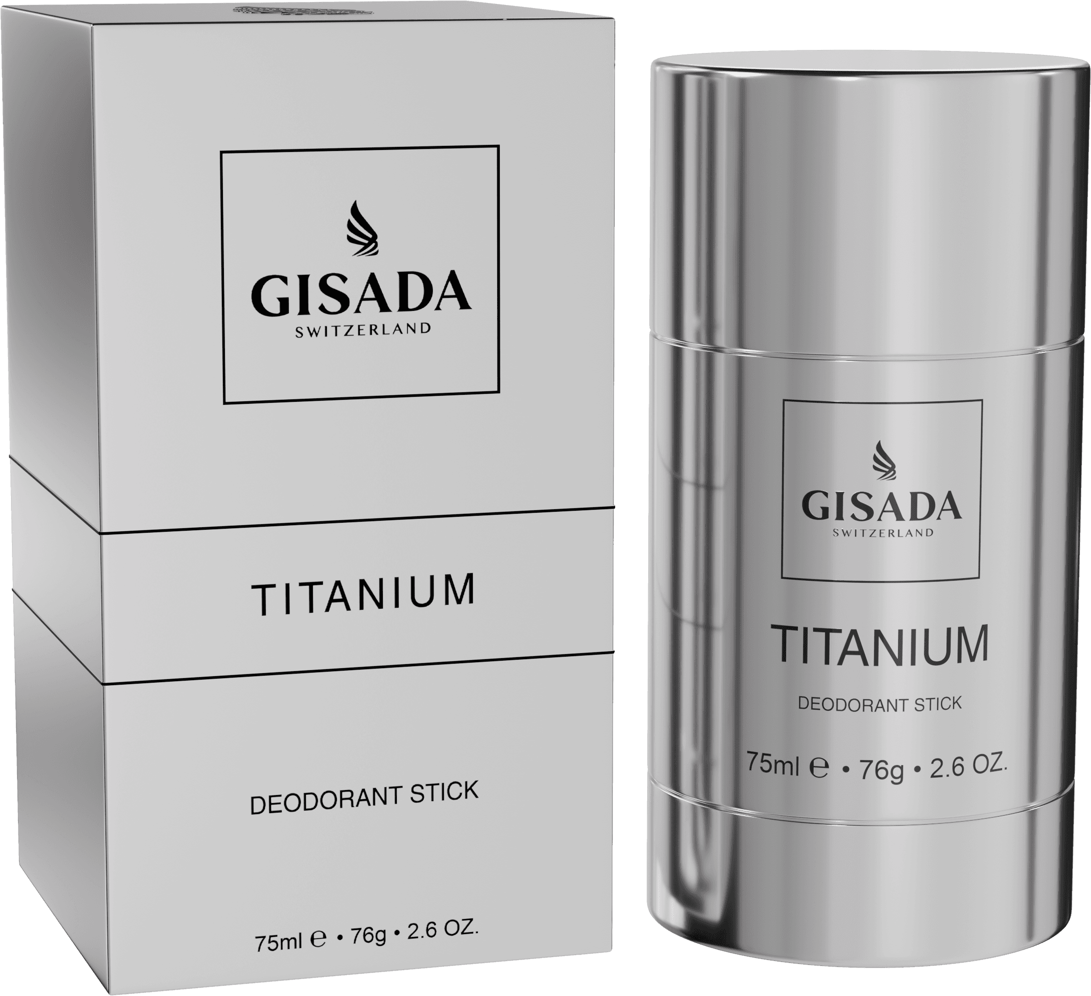 Produktbild GISADA Titanium Deodorant Stick 2 von 4