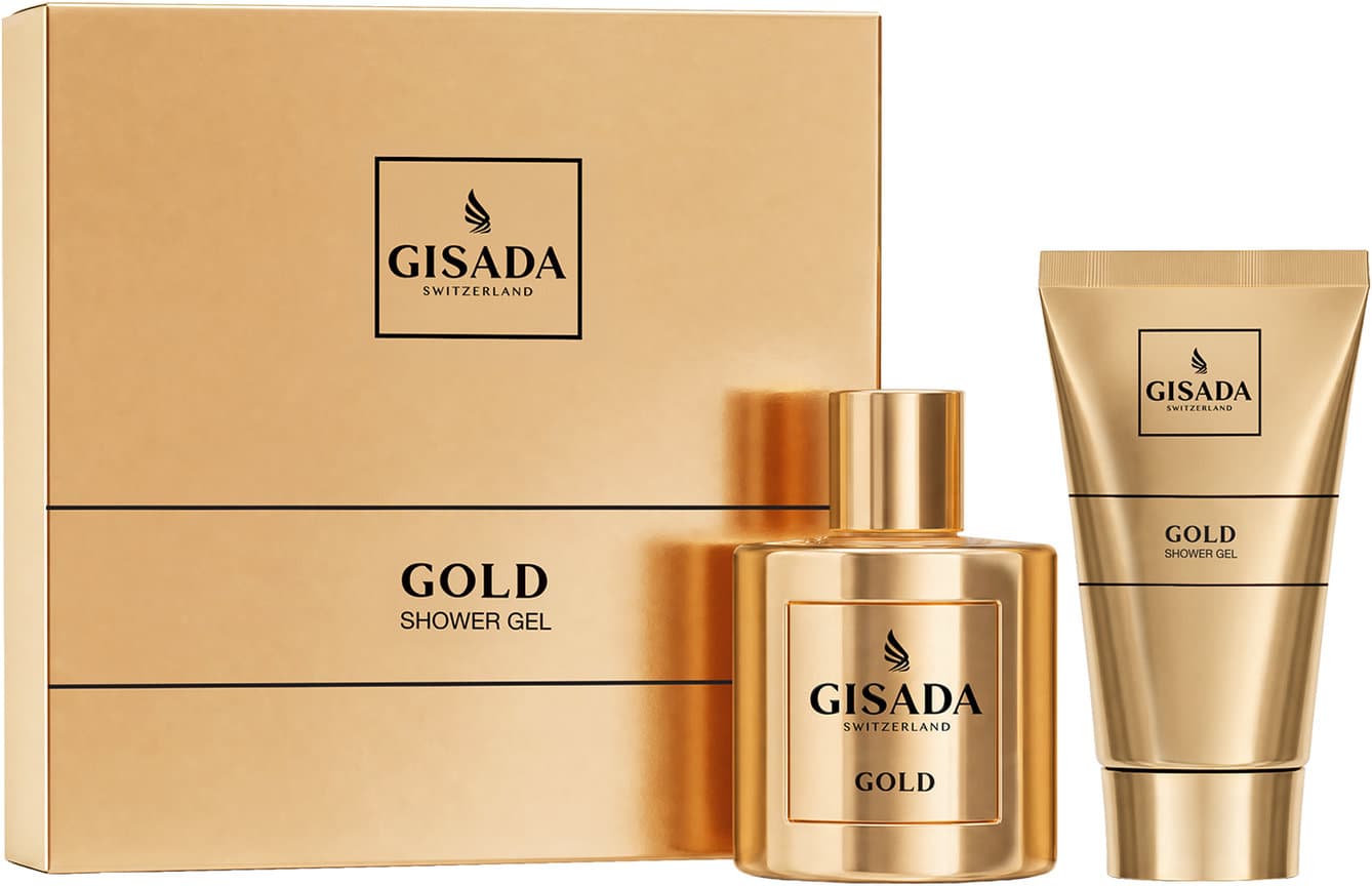 GISADA Gold Eau de Parfum und Duschgel Geschenkpackung