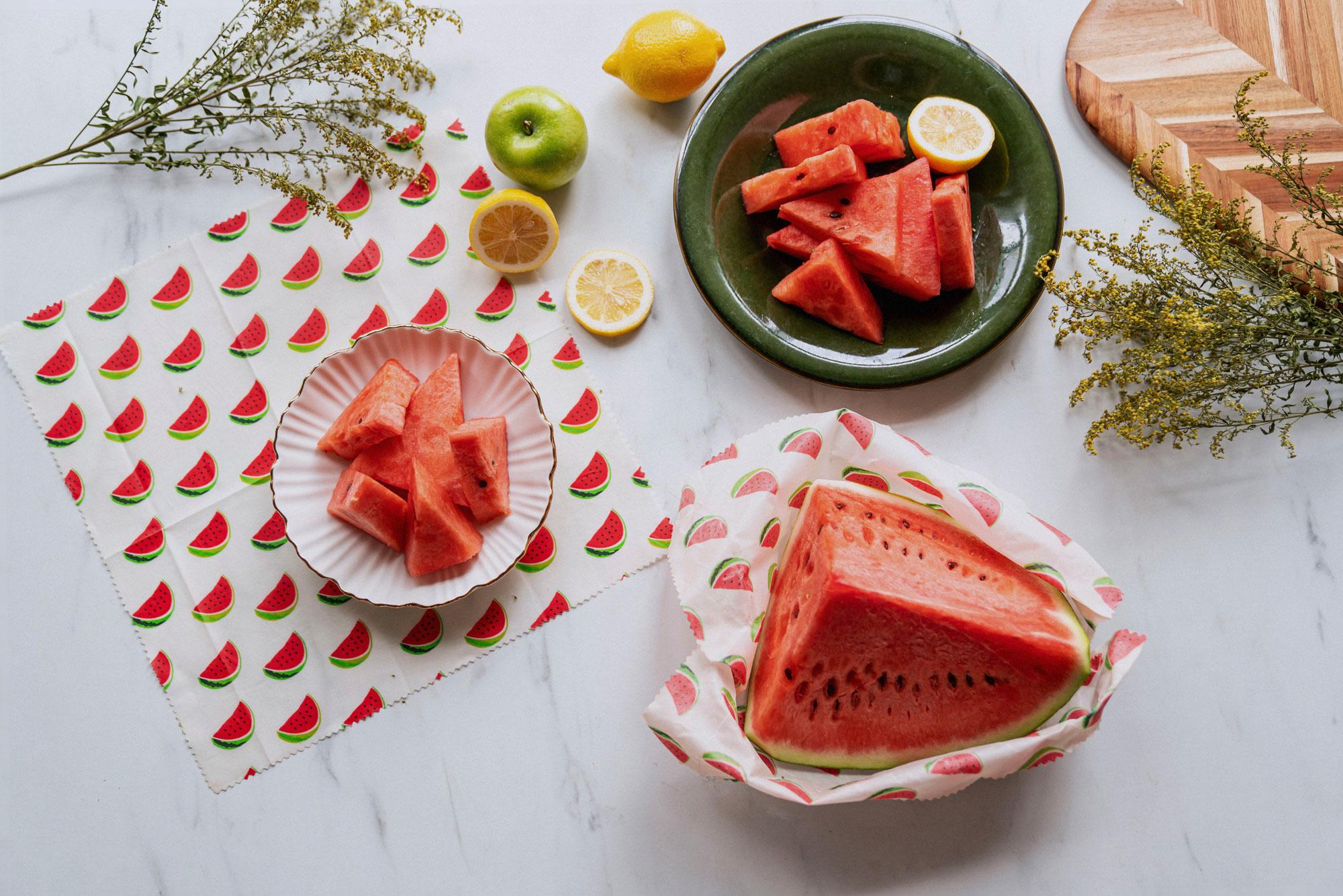 Produktbild nuts Bienenwachstuch Wassermelone 2 von 2