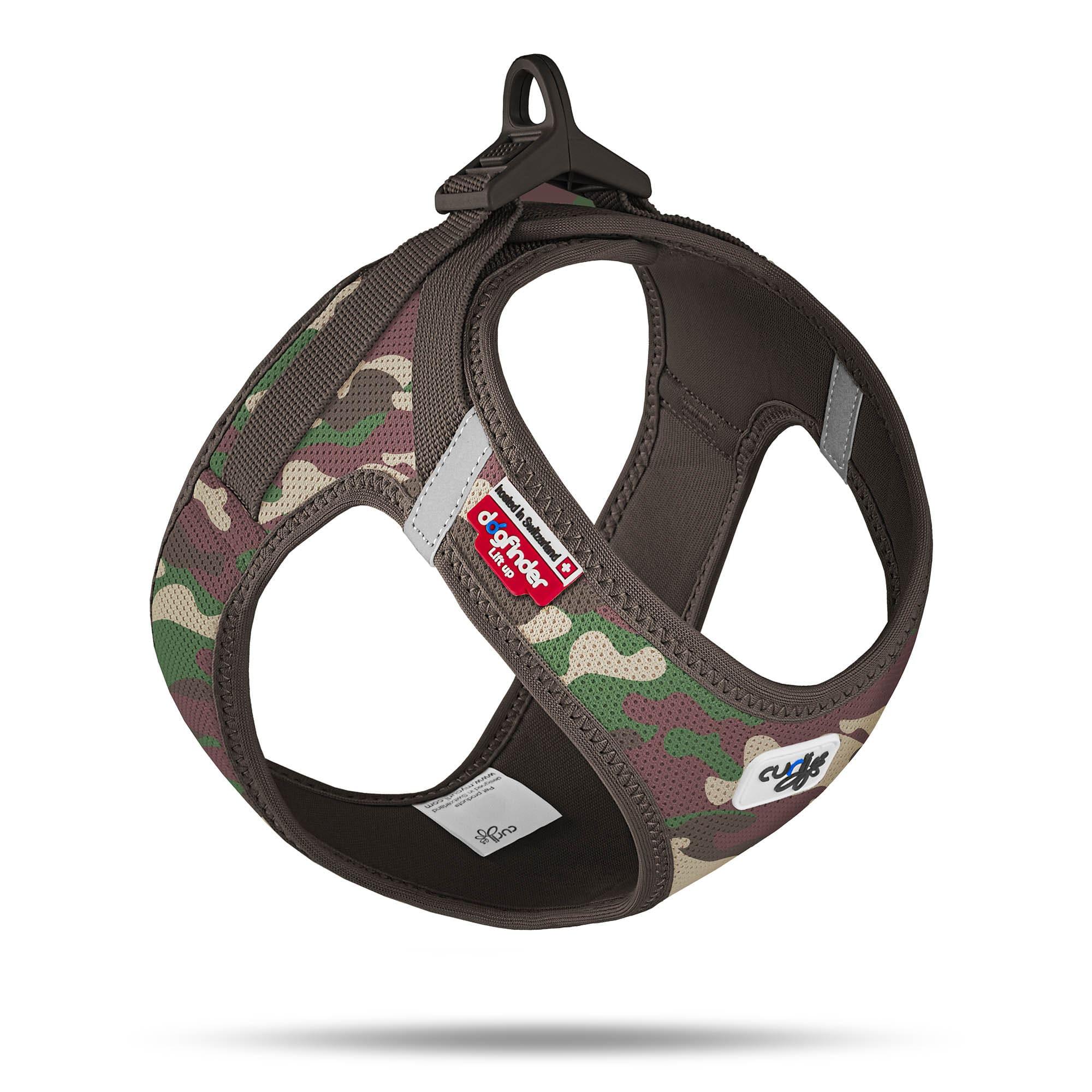 Curli Clasp Vest Geschirr Air-Mesh camo XS