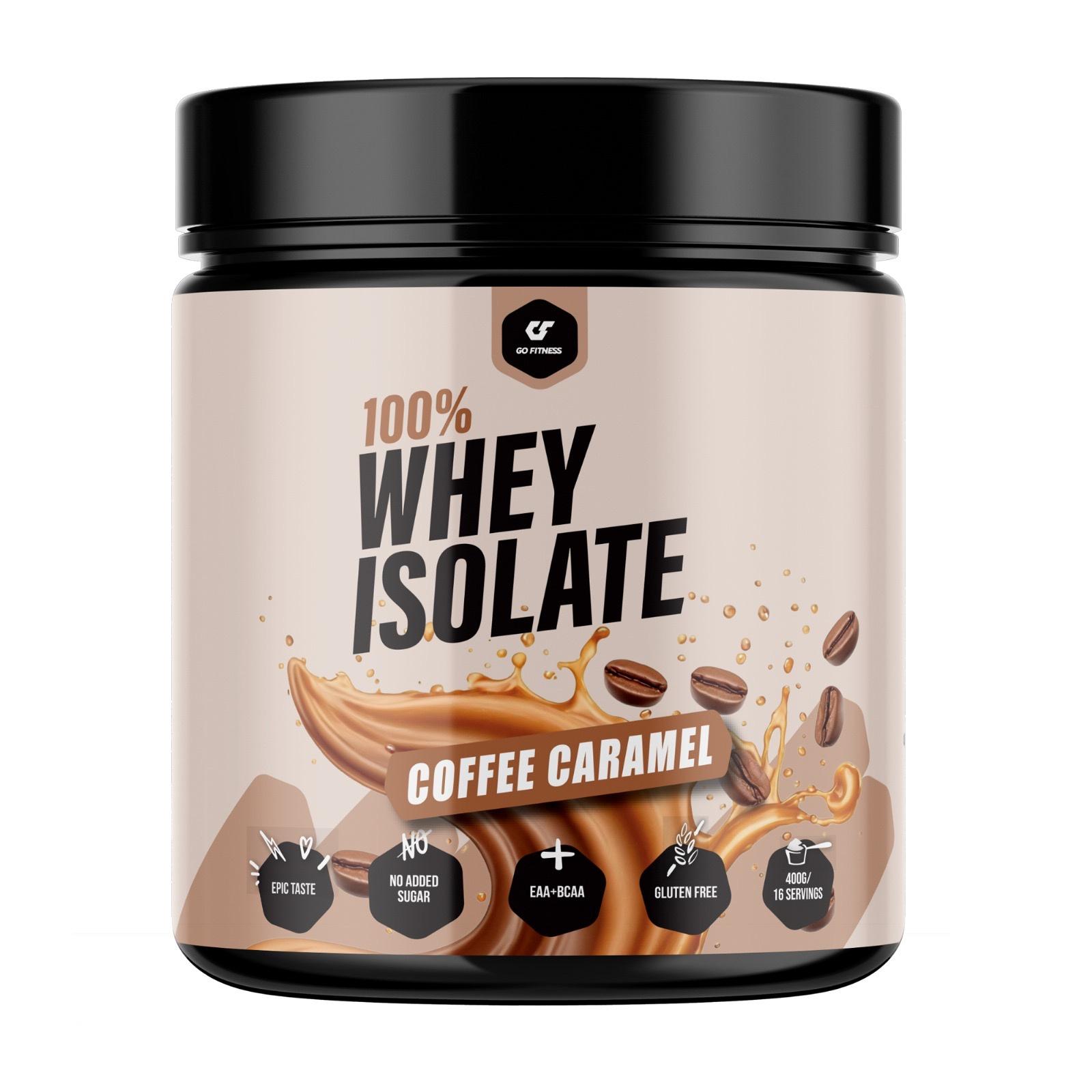 GO FITNESS 100% Whey Isolat Coffee Caramel