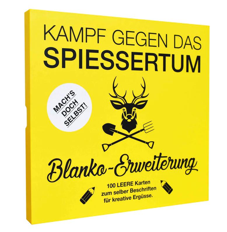 Produktbild Kampfhummel Spiele - Kampf gegen das Spießertum Blanko-Erweiterung - 100 LEERE KARTEN 3 von 3