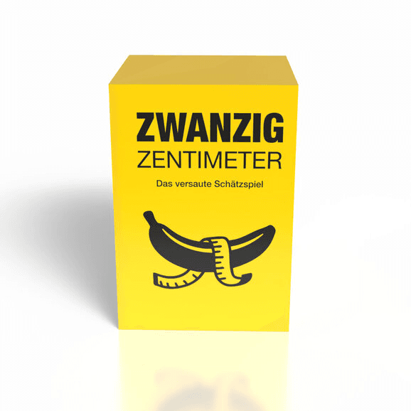 Kampfhummel Spiele - ZWANZIG ZENTIMETER – Verrücktes Quiz‑ und Wissensspiel mit absurden Fakten für den Spieleabend