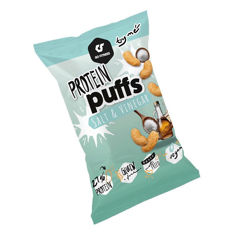 GO FITNESS Protein Puffs Salt&Vinegar