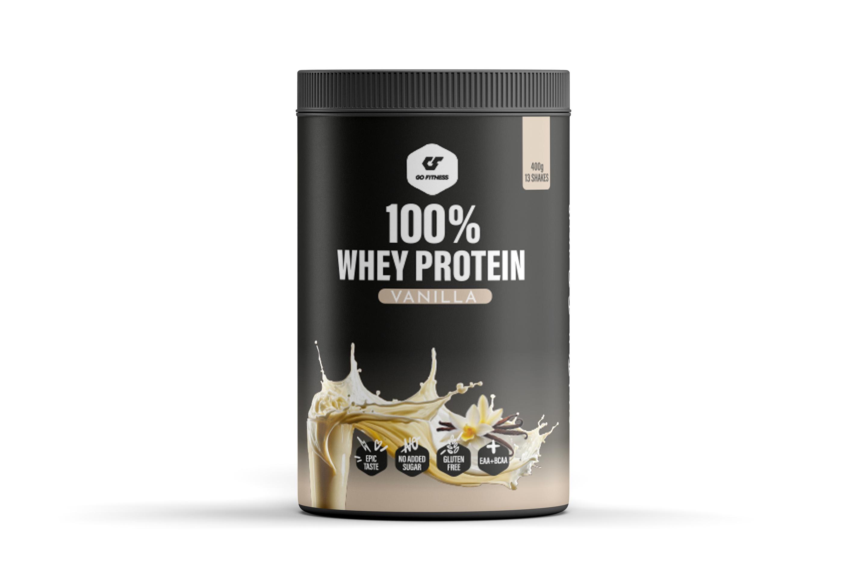GO FITNESS 100% Whey Protein Vanilla