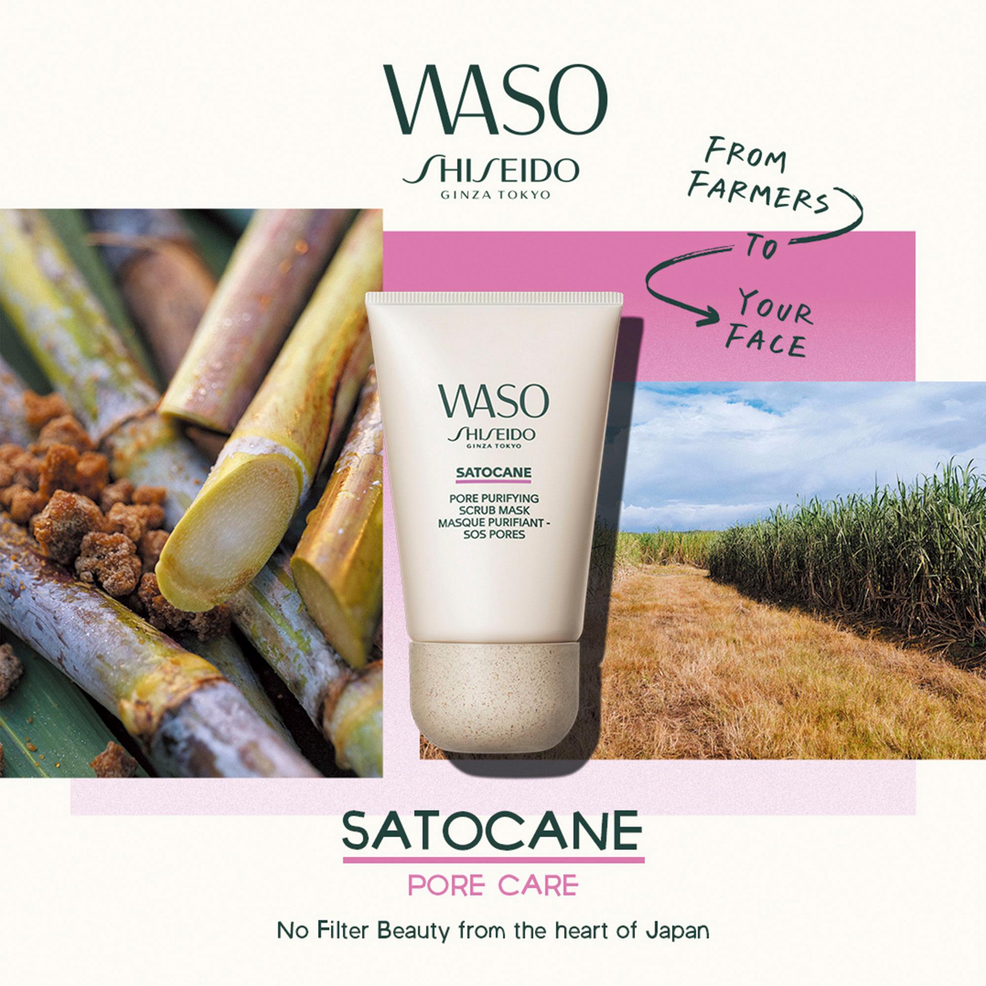 Produktbild SHISEIDO WASO Satocane Pore Purifying Scrub Mask 4 von 6