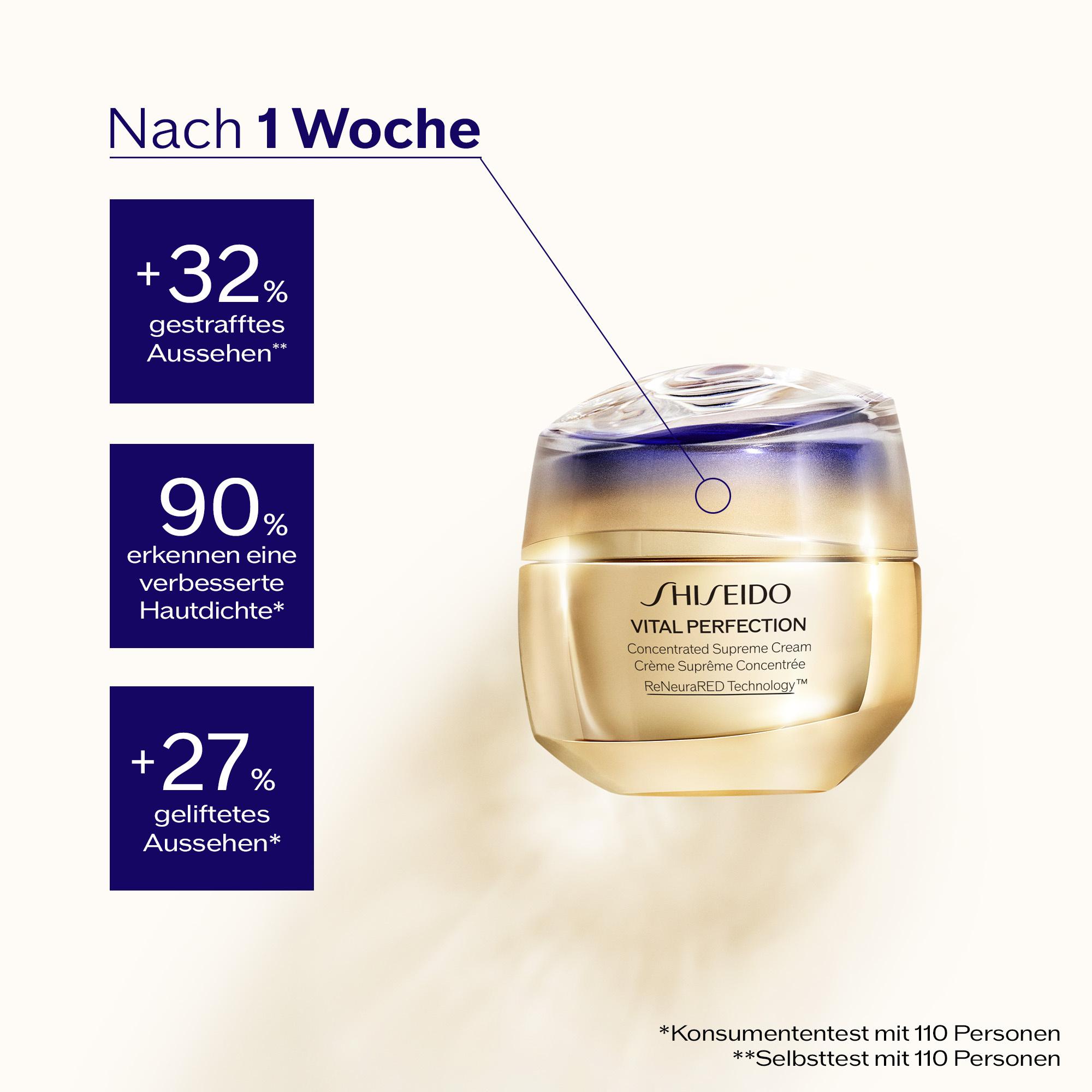 Produktbild SHISEIDO Vital Perfection Concentrated Supreme Cream Nachfüllung 8 von 8