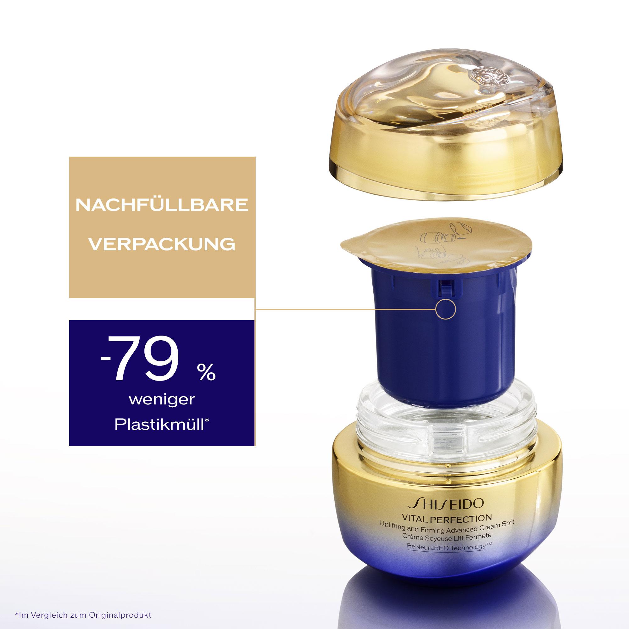 Produktbild SHISEIDO Vital Perfection Uplifting and Firming Advanced Cream Soft 3 von 7