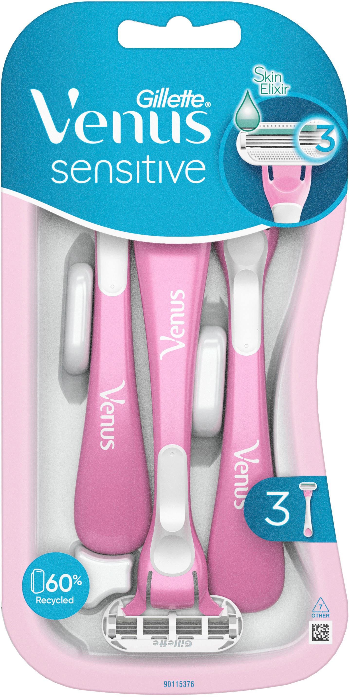 Venus GILLETTE Rasierer Sensitive 3er