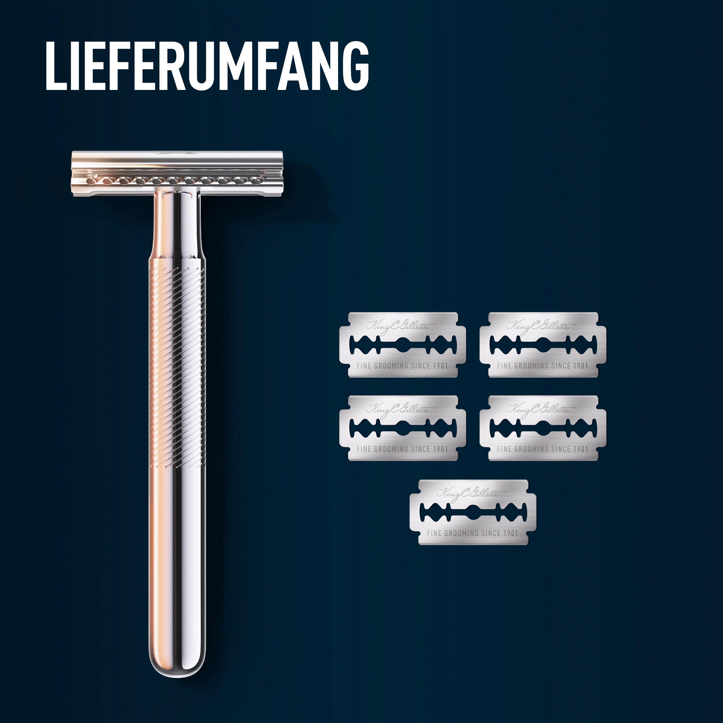 Produktbild King C. Gillette Rasierer Rasierhobel 11 von 12