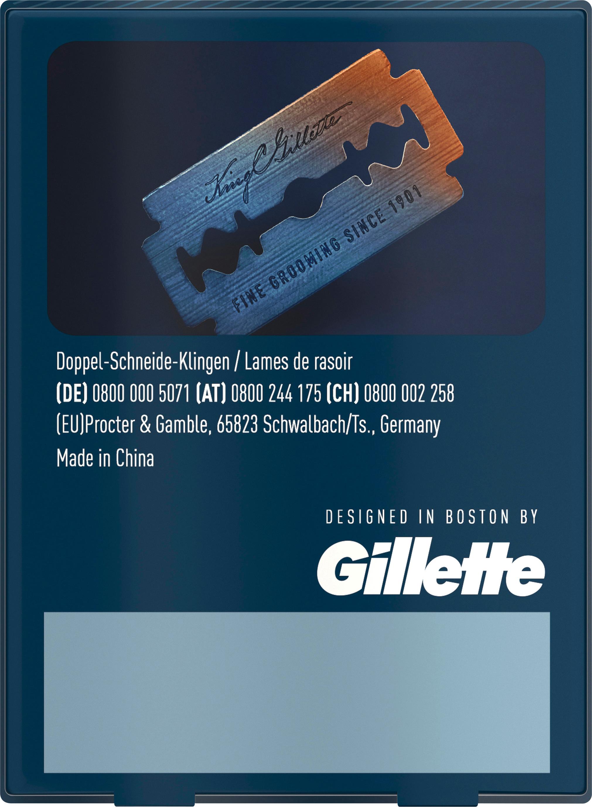 Produktbild King C. Gillette Klingen für Rasierhobel 2 von 9