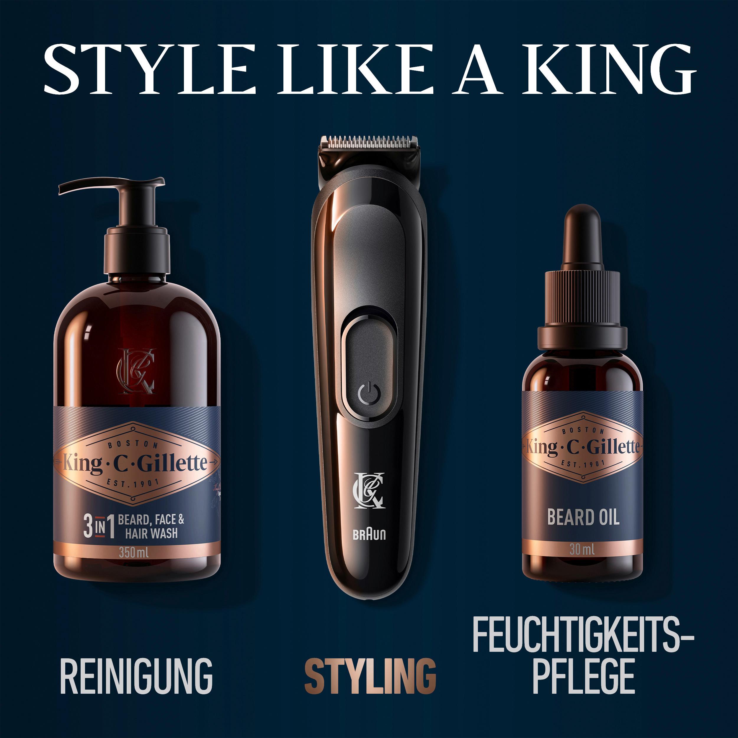 Produktbild Gillette Rasierer King C. Elektrischer Barttrimmer 5 von 8