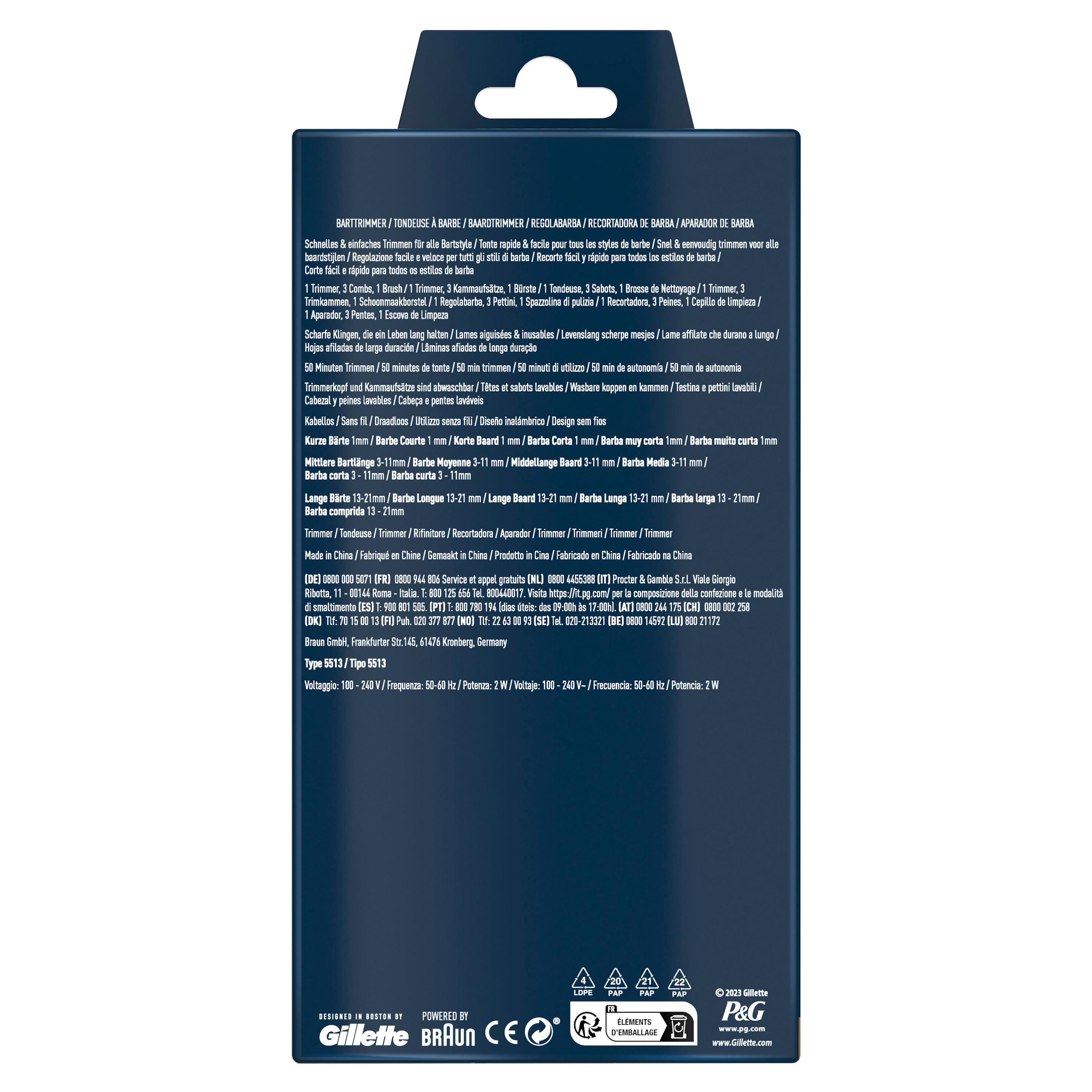 Produktbild Gillette Rasierer King C. Elektrischer Barttrimmer 2 von 8